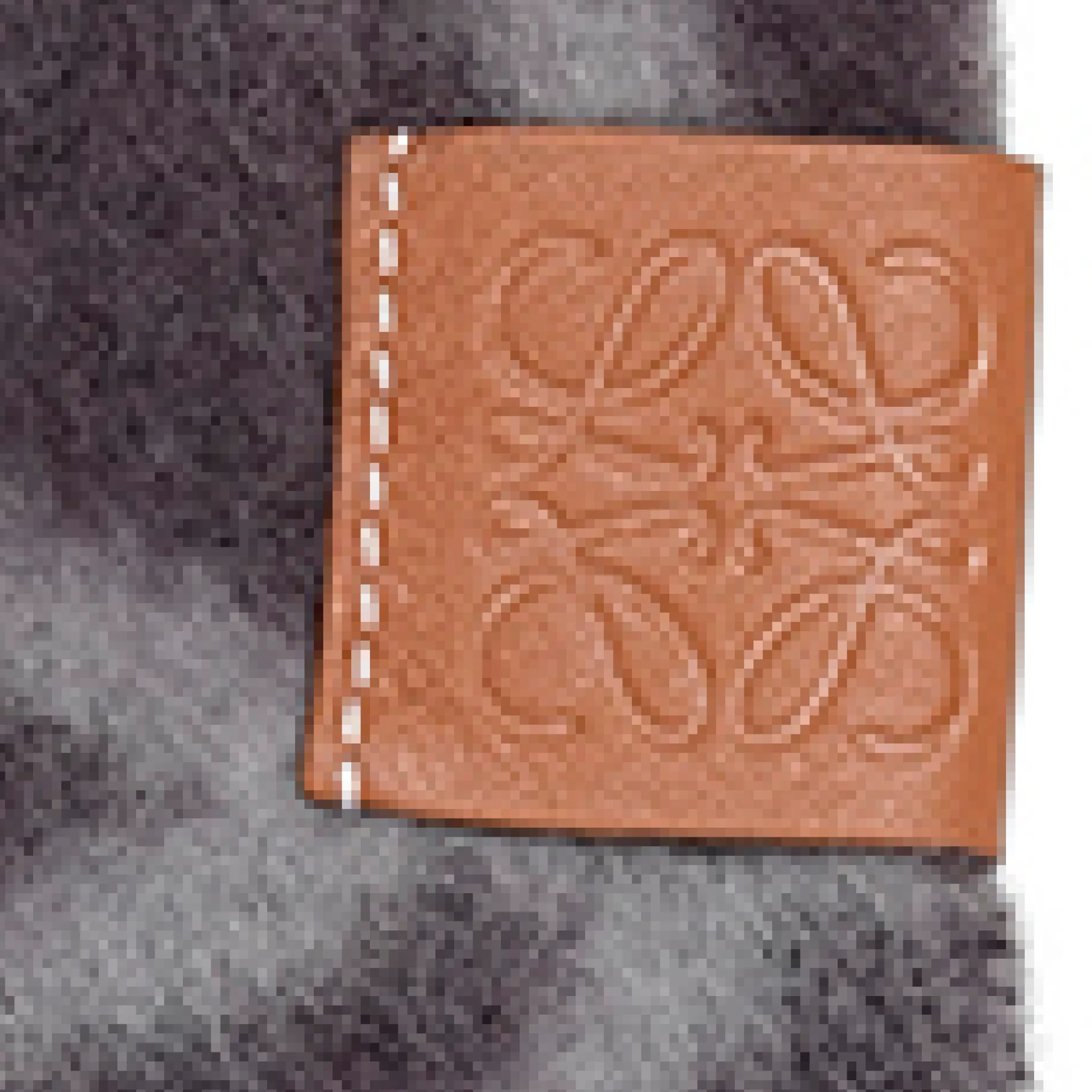 Textured Anagram Scarf in Black/Grey sold by MARAIS product image thumbnail 3