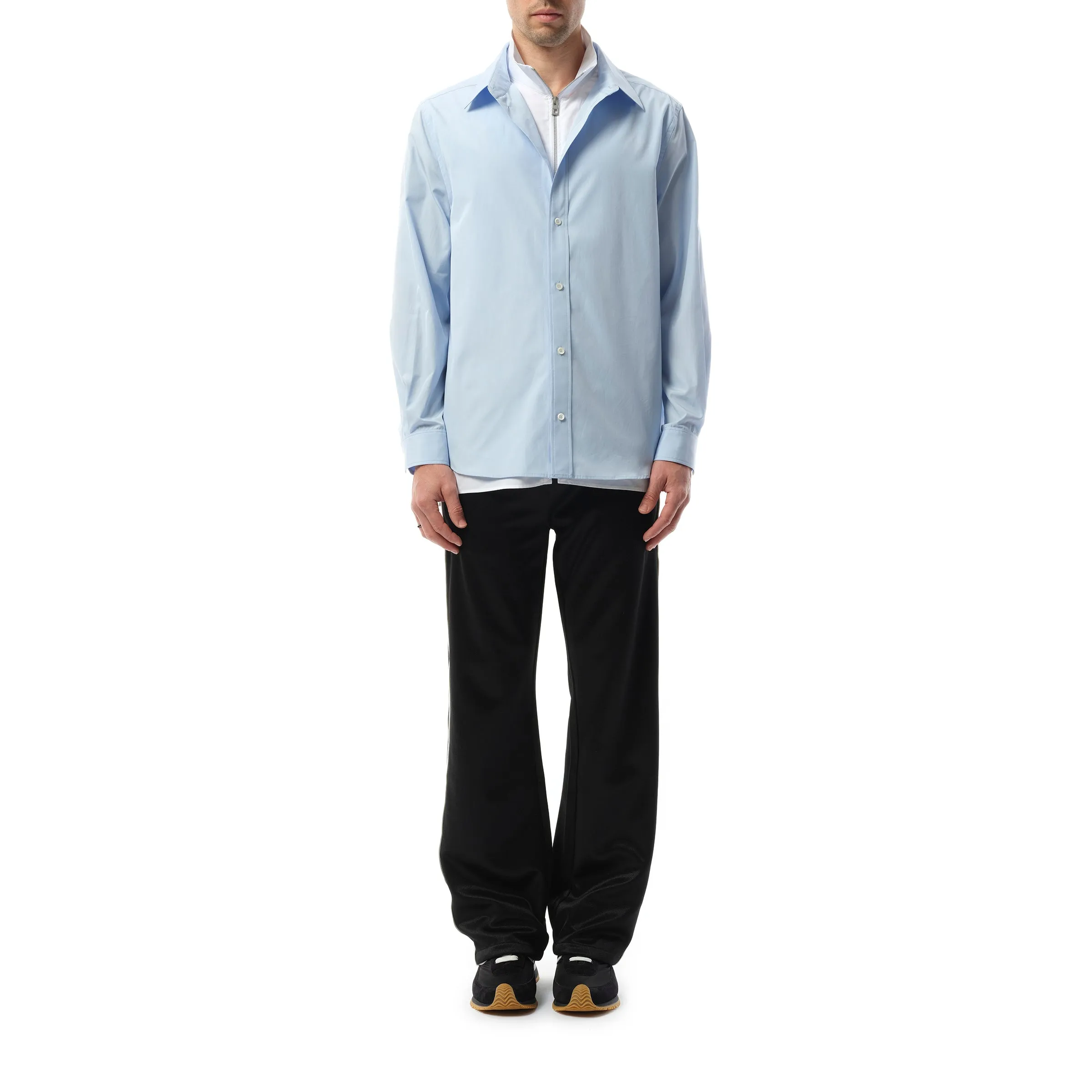 Hybrid Shirt in Light Blue/White sold by MARAIS product image thumbnail 4