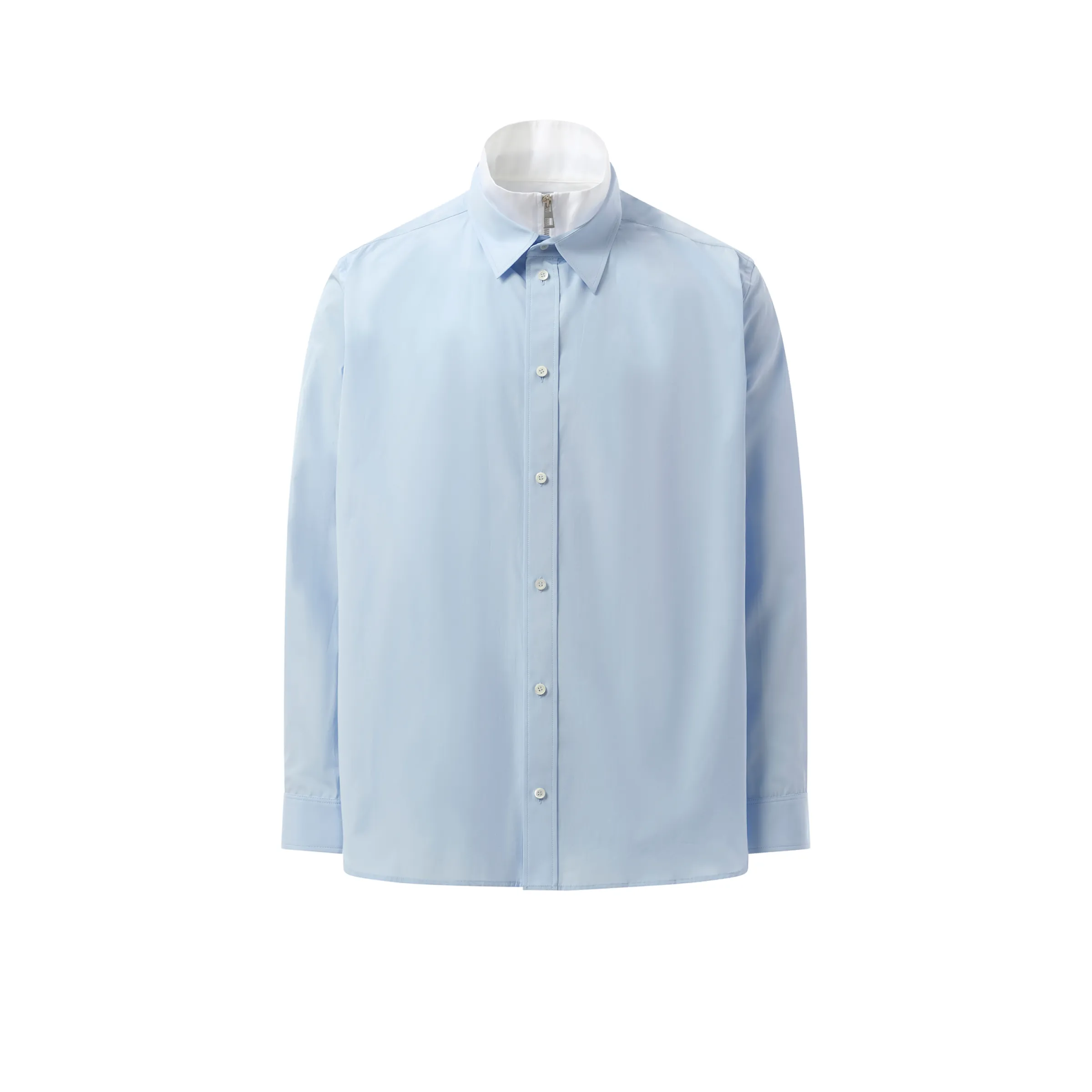Hybrid Shirt in Light Blue/White sold by MARAIS product image thumbnail 2