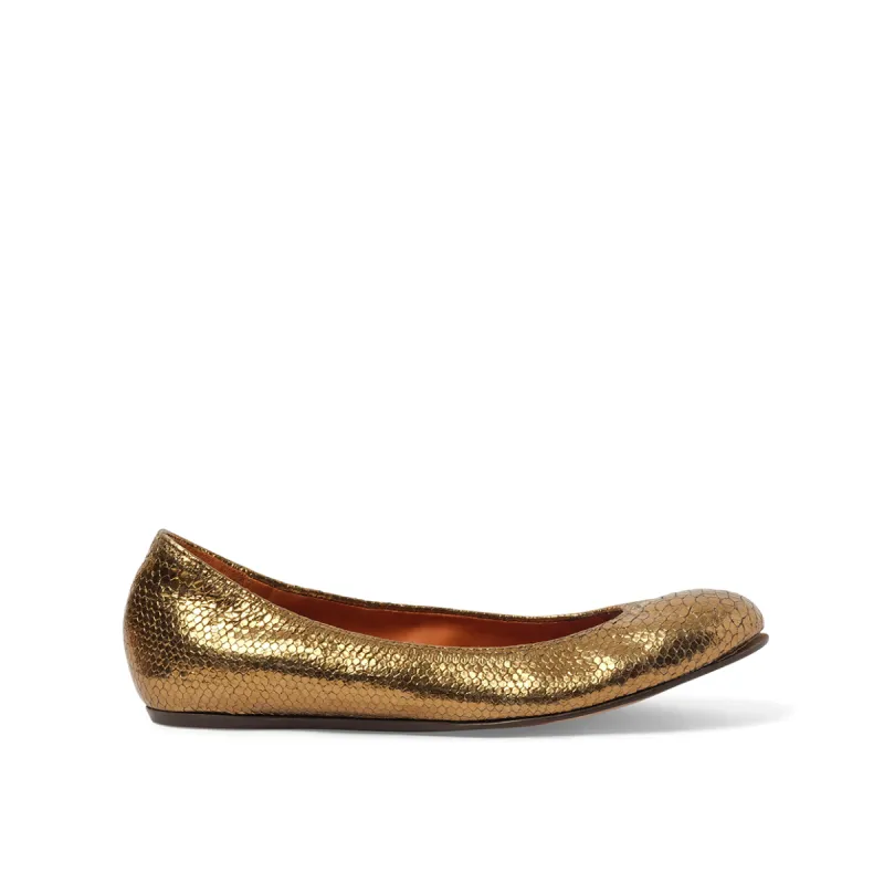 Ballet Flat in Bronze sold by MARAIS
