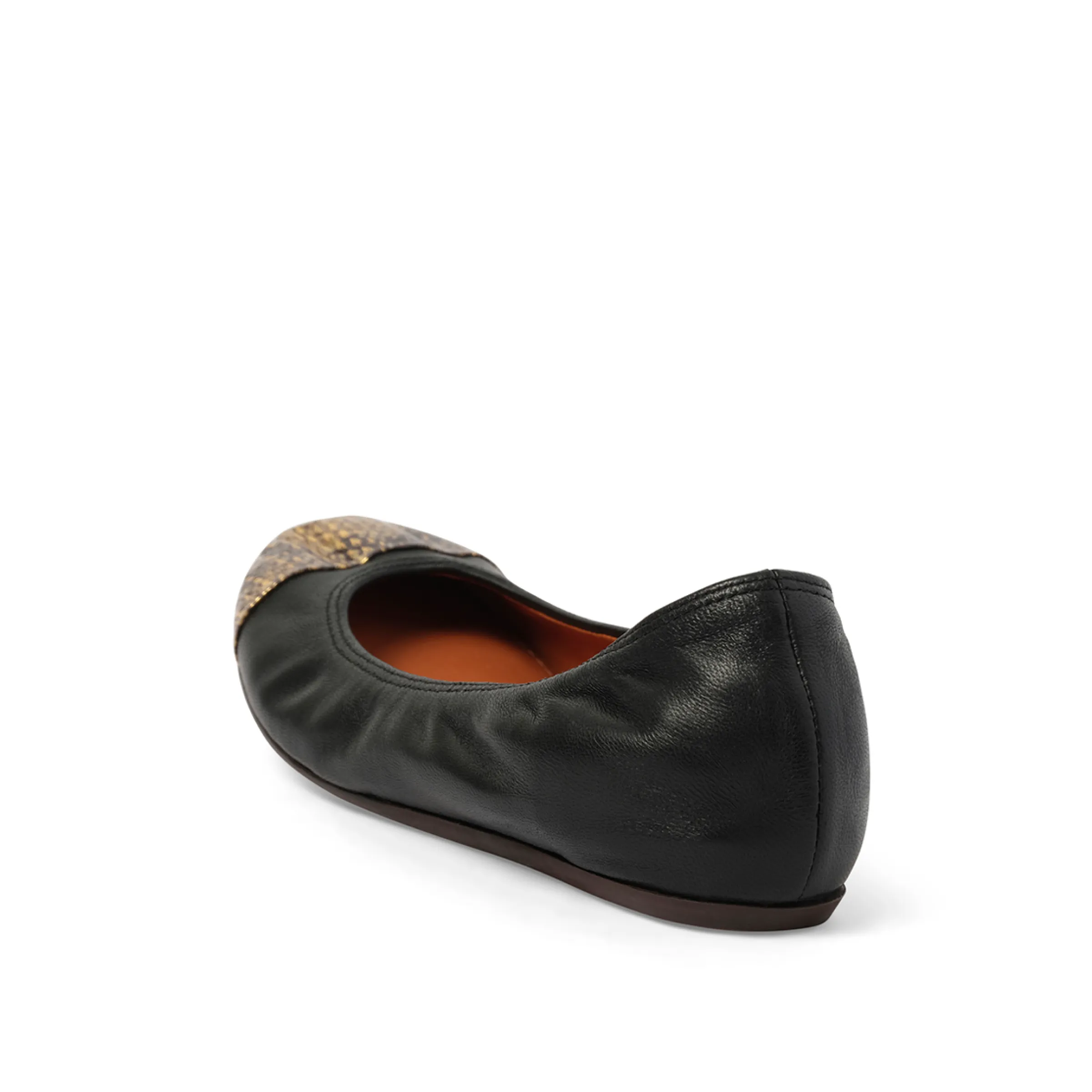 Captoe Ballerina in Black sold by MARAIS product image thumbnail 3