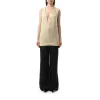Knitted Top in Ivory sold by MARAIS