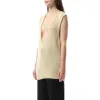 Knitted Top in Ivory sold by MARAIS