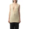 Knitted Top in Ivory sold by MARAIS