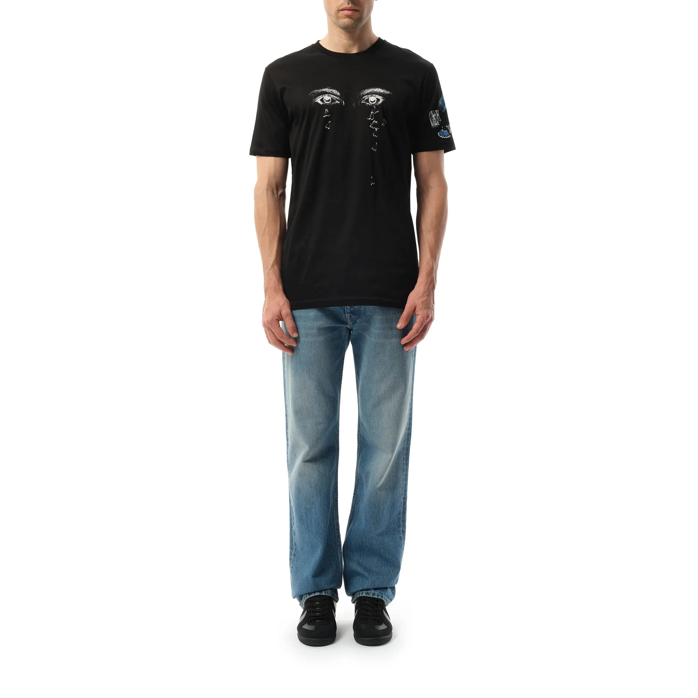 Pencils Shavings T-Shirt in Black sold by MARAIS product image thumbnail 4