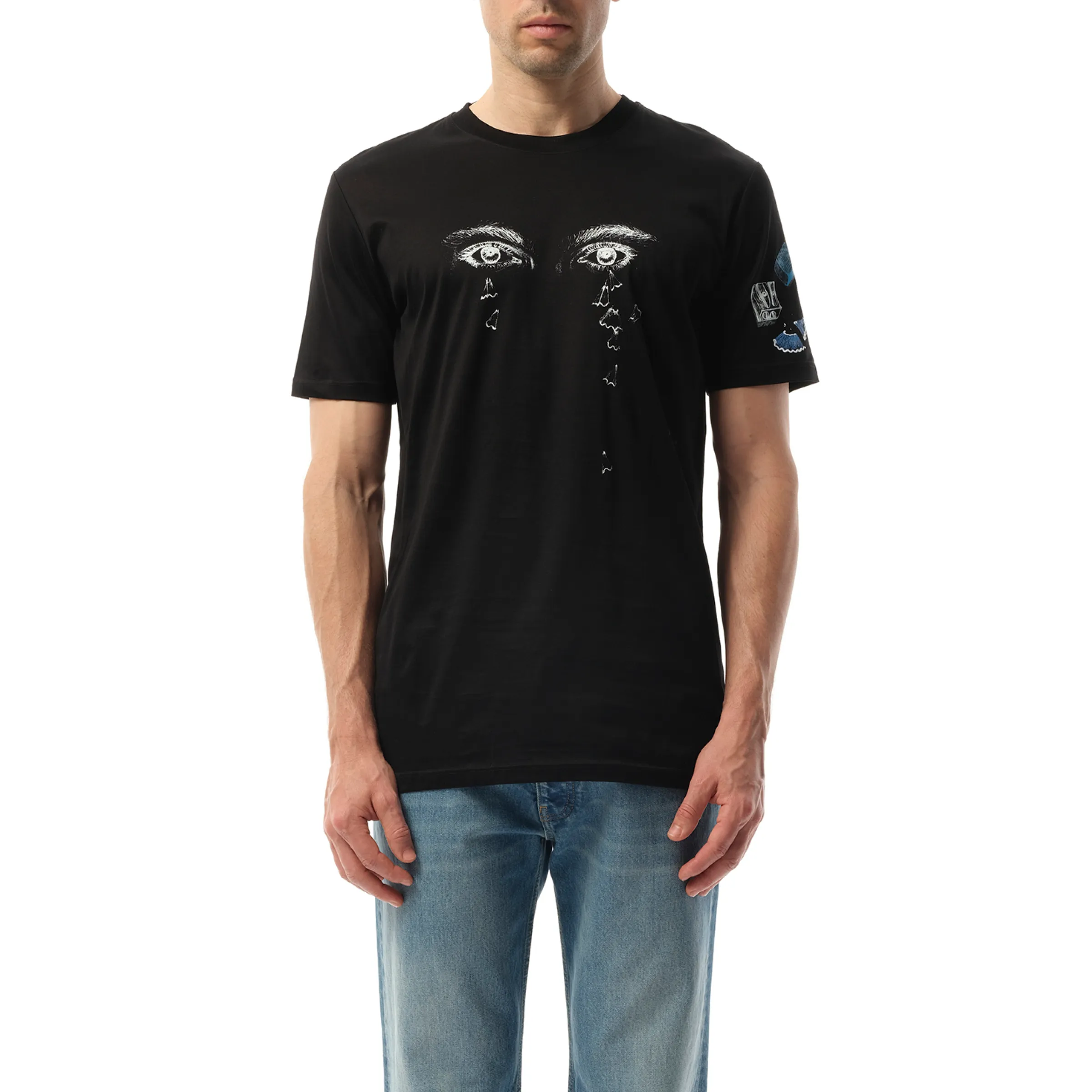 Pencils Shavings T-Shirt in Black sold by MARAIS