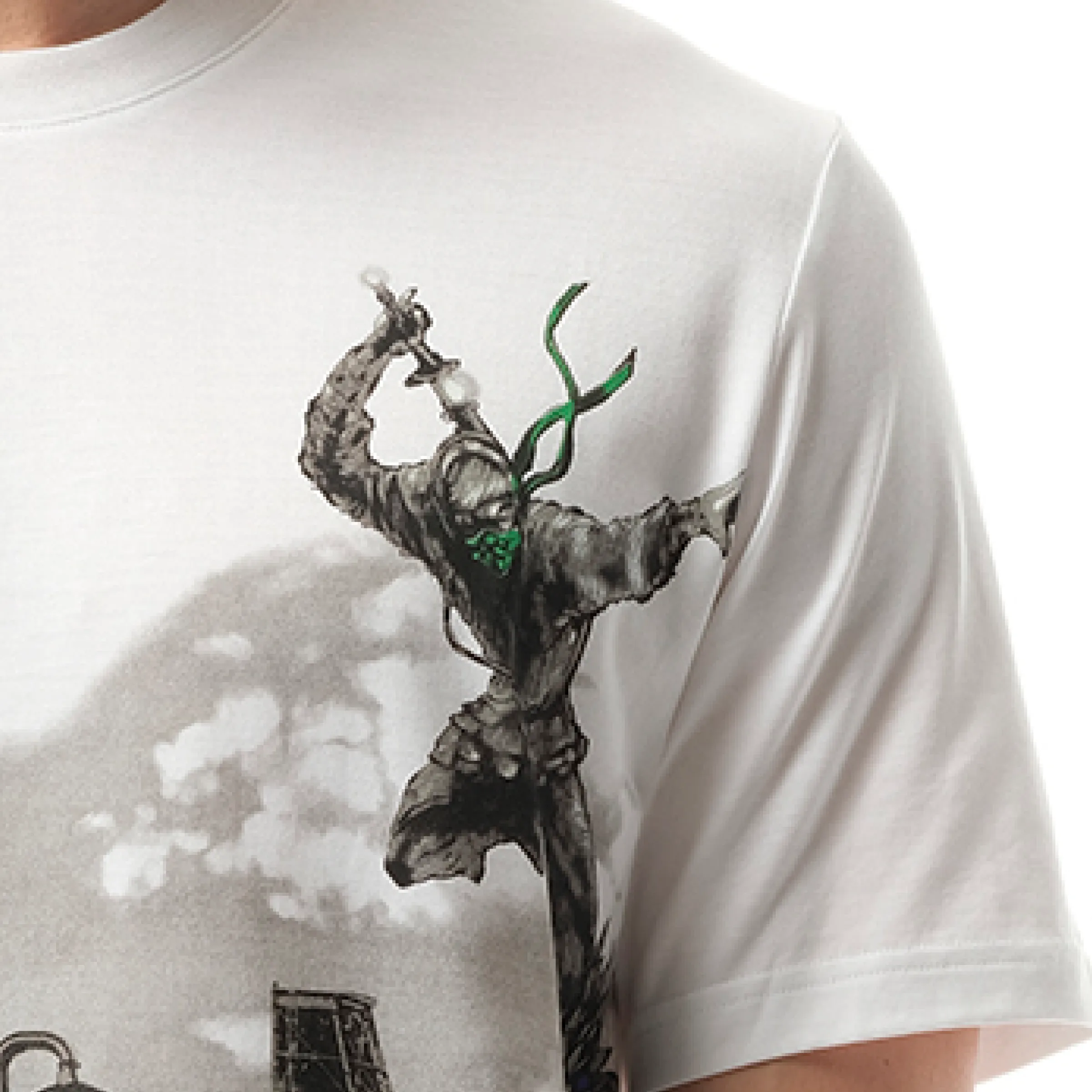 Reflnery T-Shirt in White sold by MARAIS product image thumbnail 3