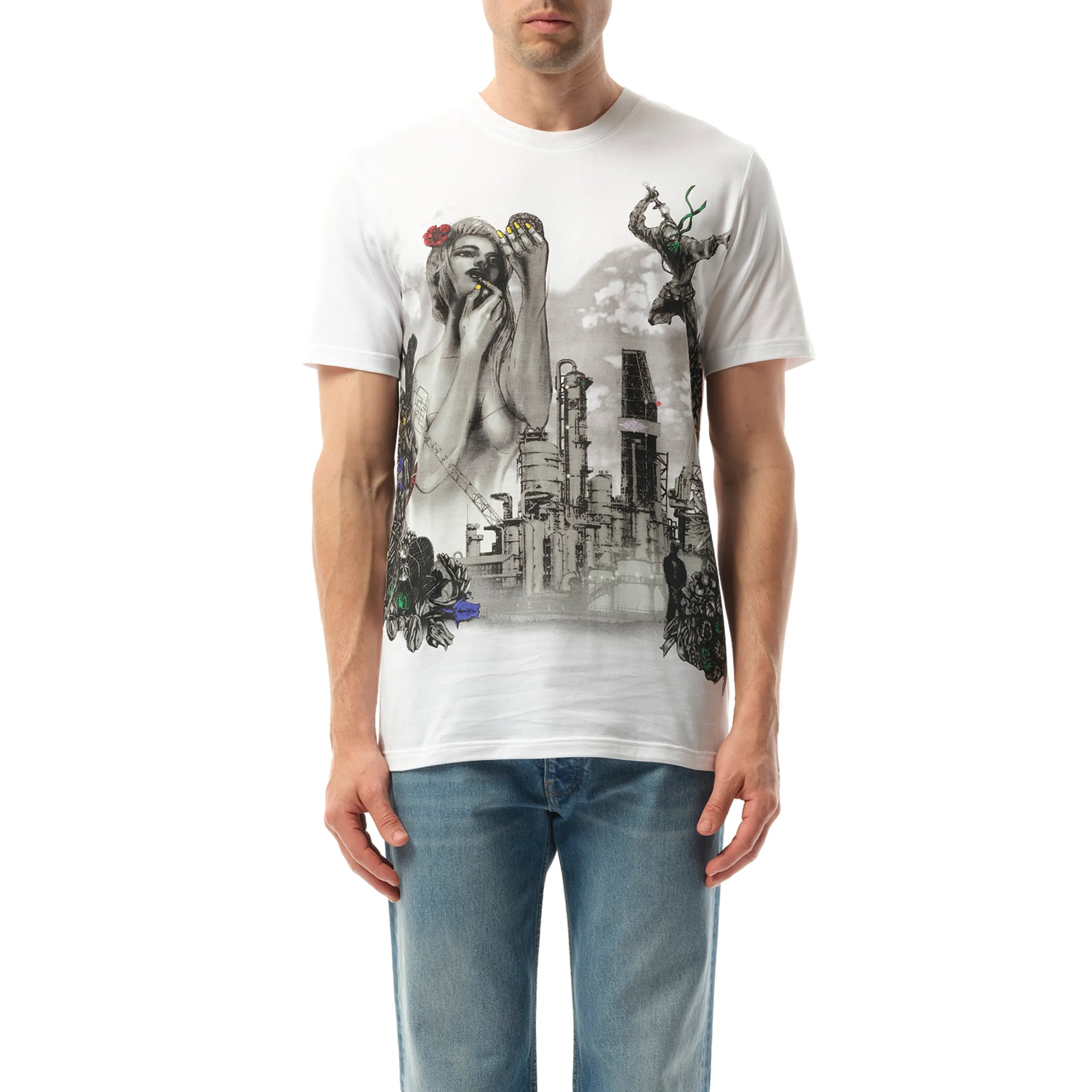 Reflnery T-Shirt in White sold by MARAIS