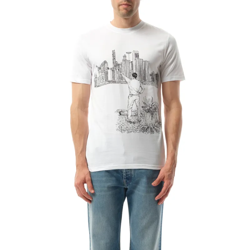 City T-Shirt in White sold by MARAIS