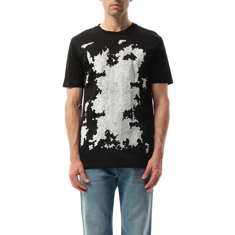 Snake Print Top in Black sold by MARAIS