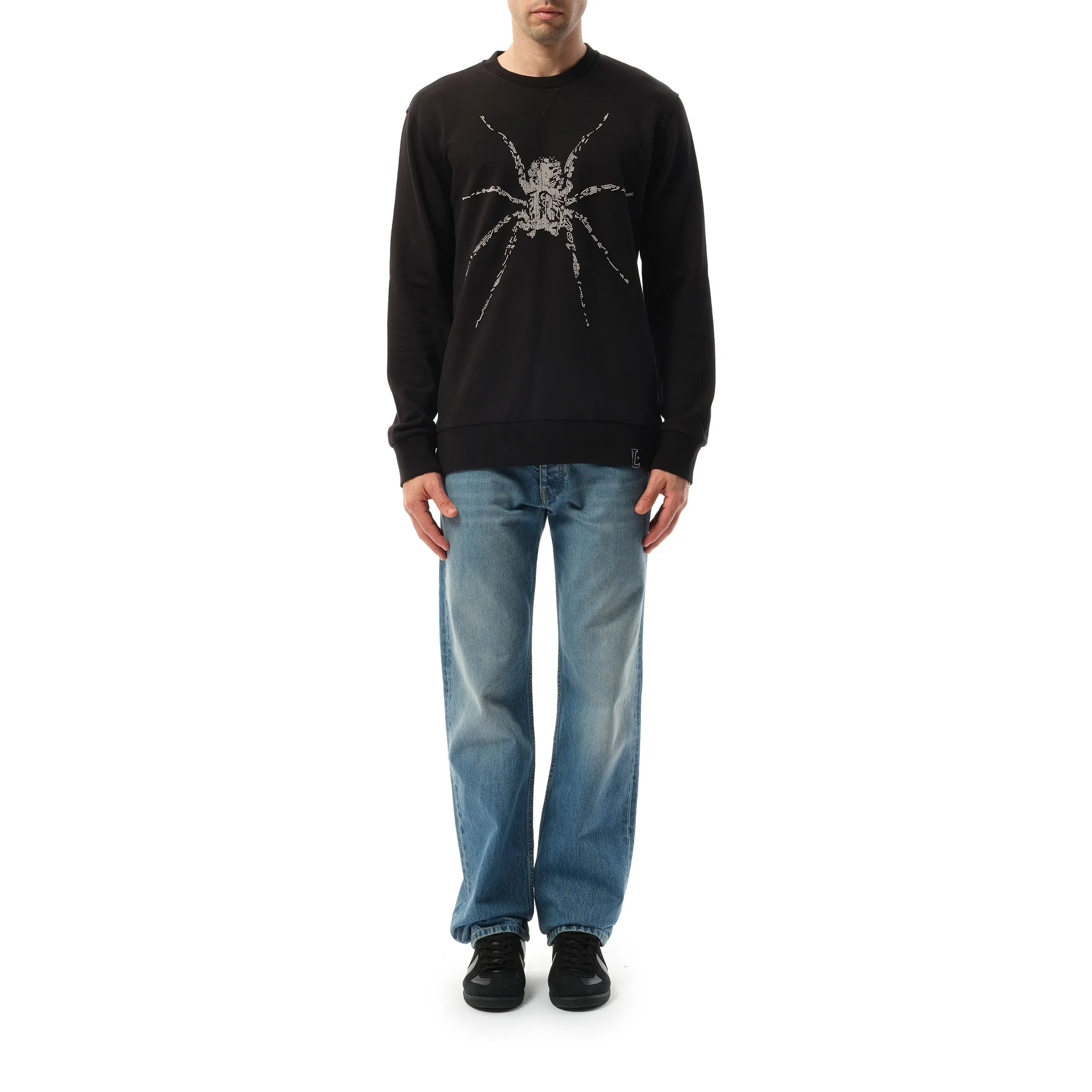 Spider Emb Sweatshirt in Black sold by MARAIS product image thumbnail 4