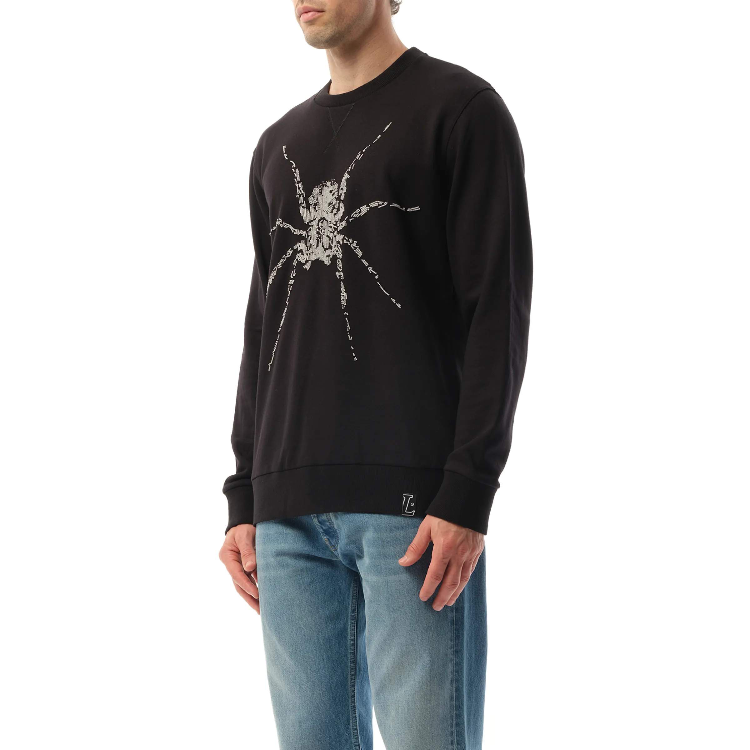 Spider Emb Sweatshirt in Black sold by MARAIS product image thumbnail 5