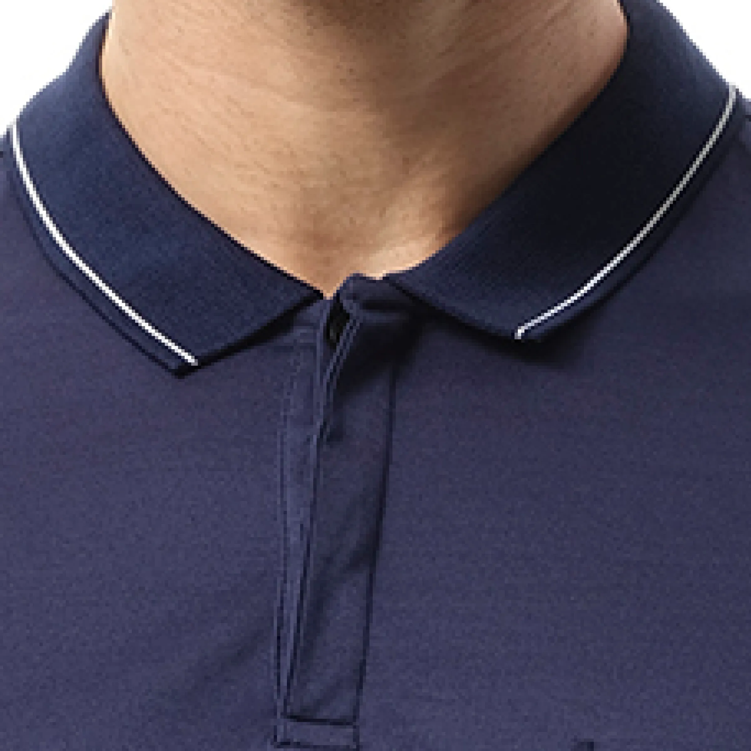 Cut Tape Polo in Blue sold by MARAIS product image thumbnail 2