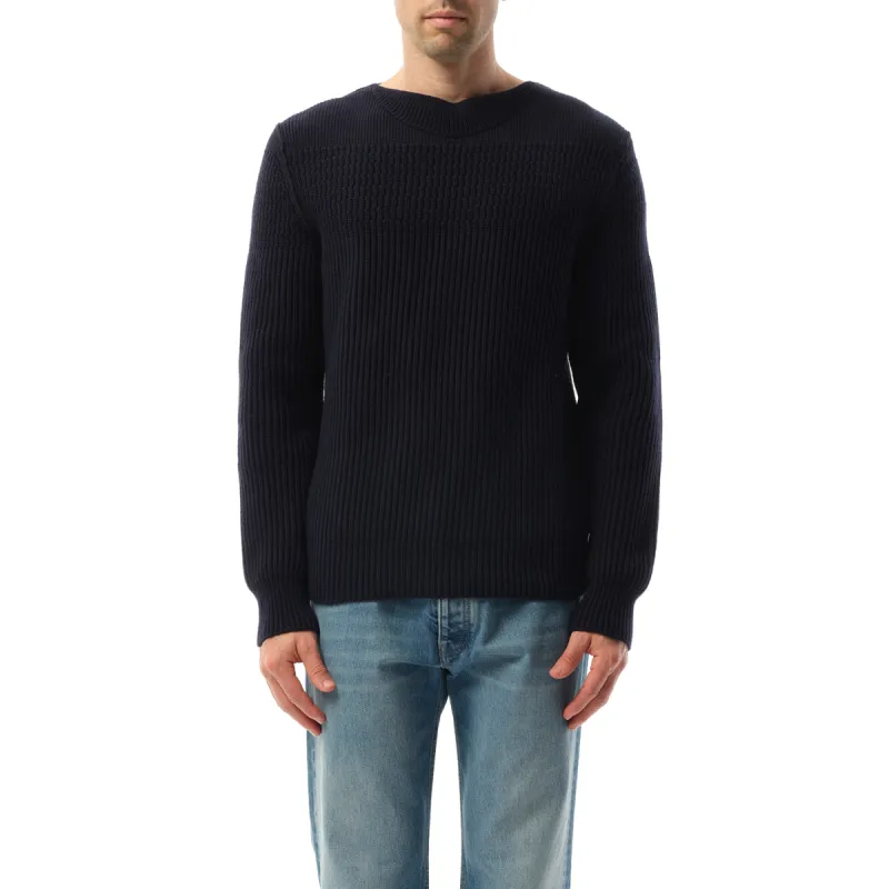 Sailor Cashm Jumper in Navy sold by MARAIS