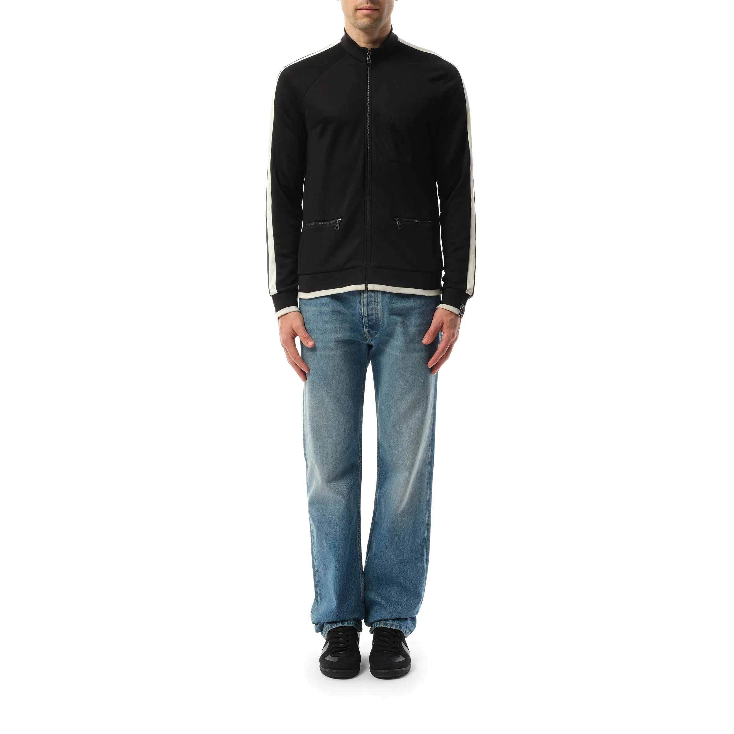 Satin Technical Jacket in Black sold by MARAIS product image thumbnail 4
