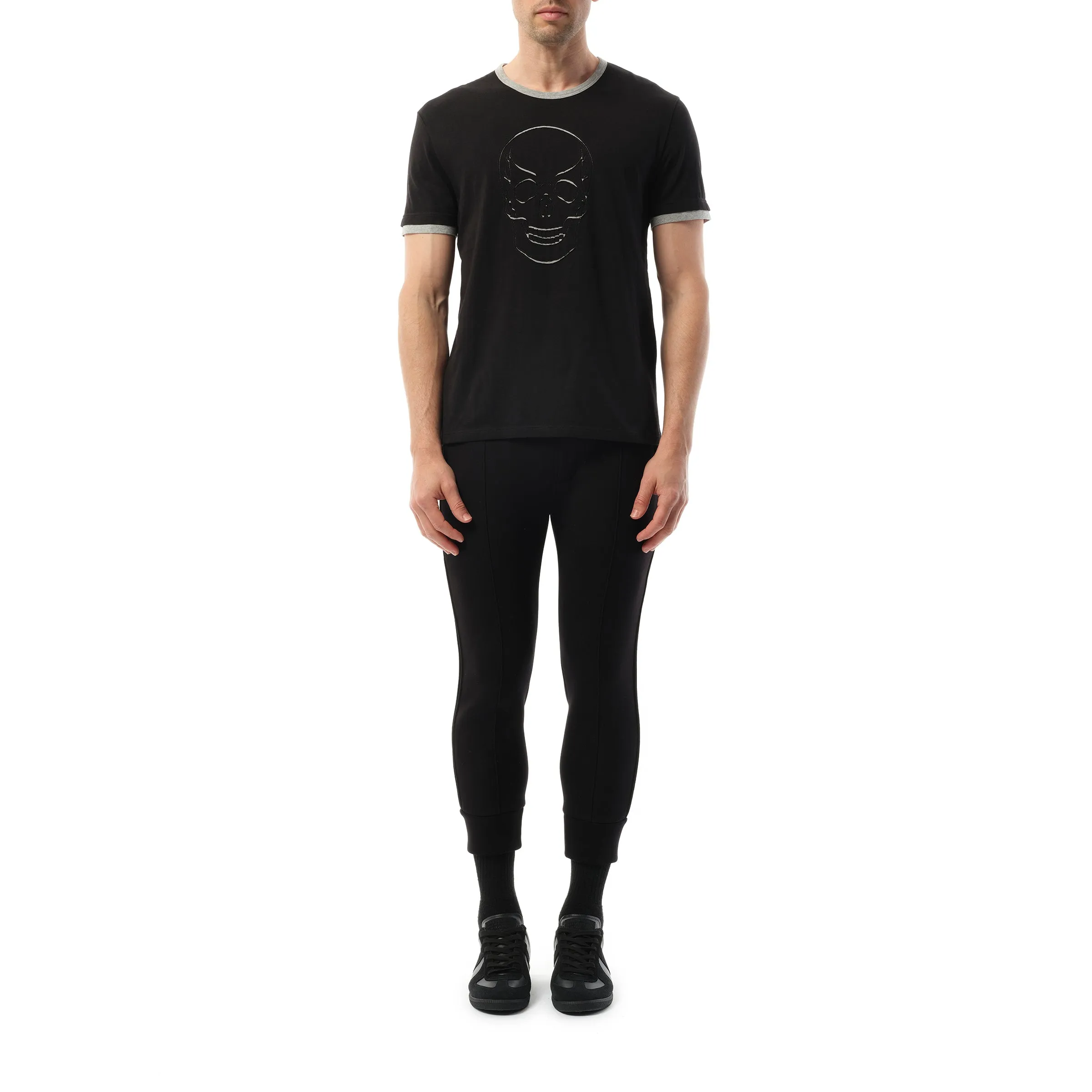 Skull T-Shirt in Black sold by MARAIS product image thumbnail 4