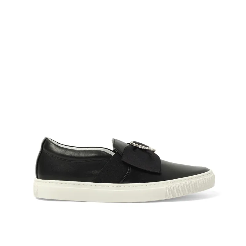 Sneaker With Emb in Black sold by MARAIS