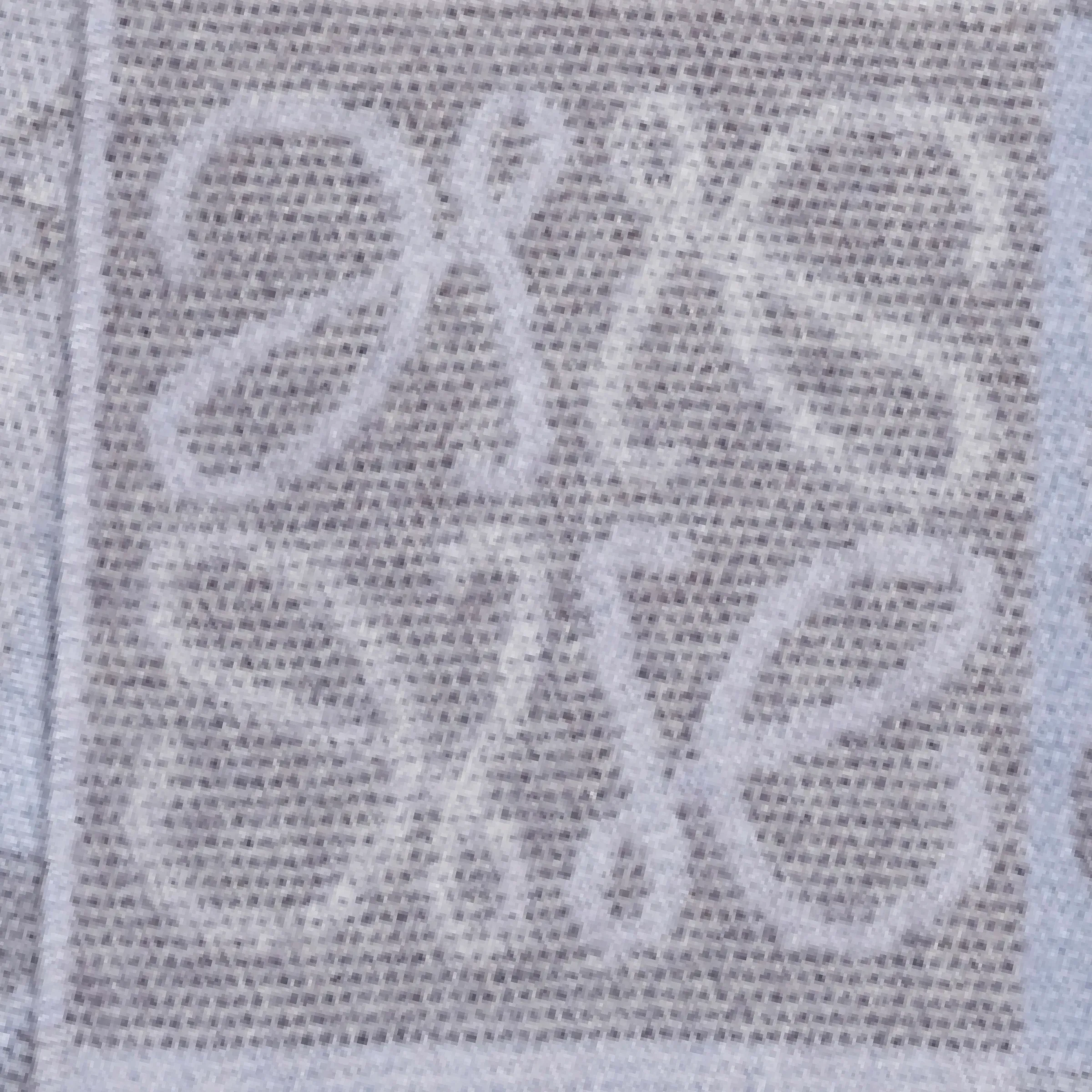 Anagram Wool Cashmere Scarf in Blue/White sold by MARAIS product image thumbnail 3