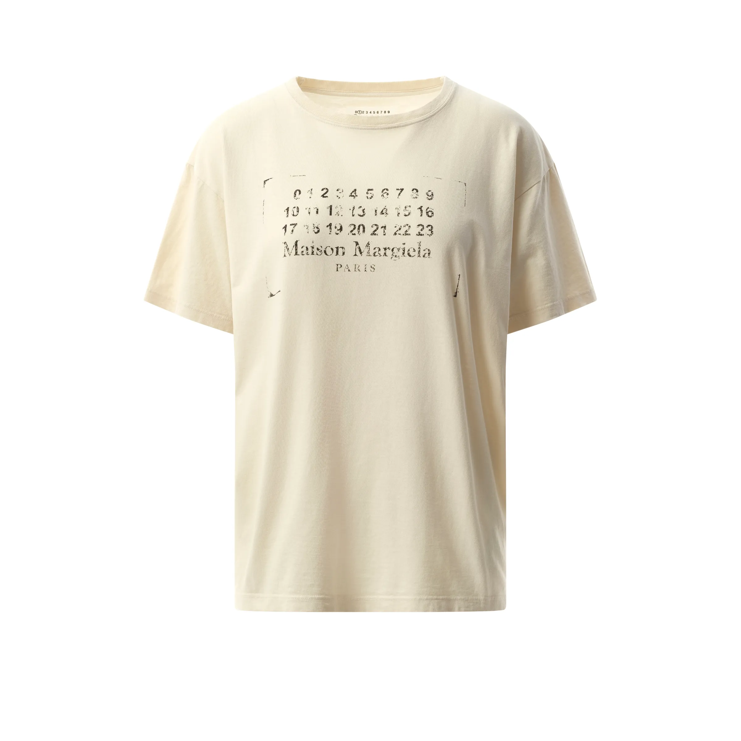 Logo T-Shirt in Butter sold by MARAIS product image thumbnail 2