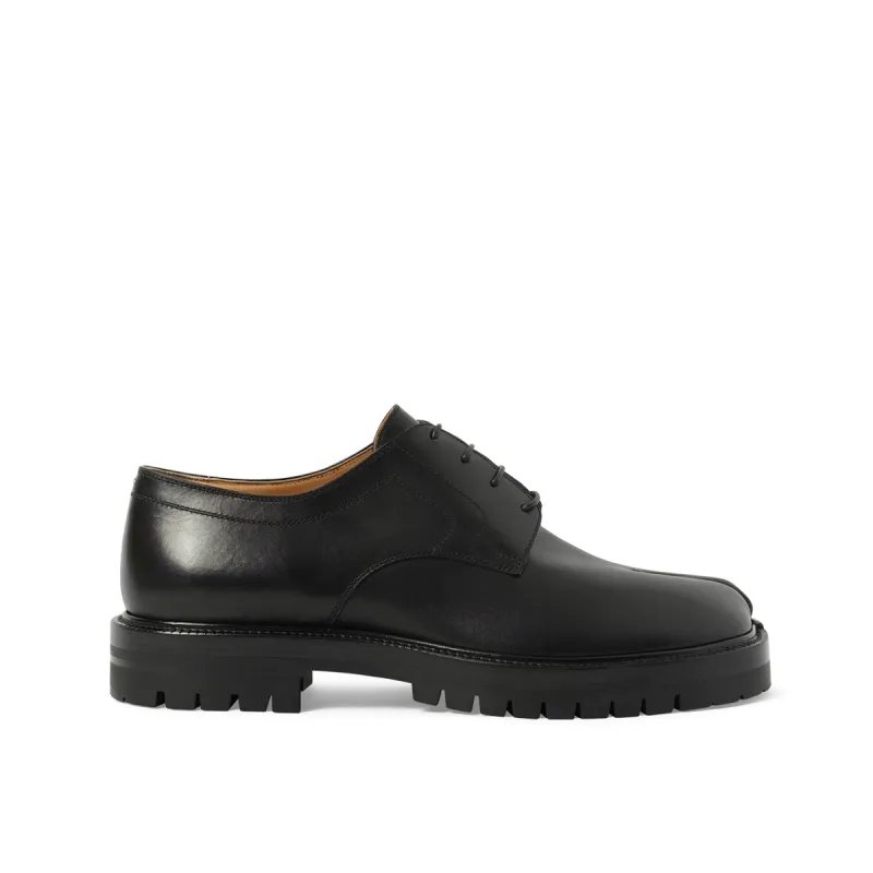 Tabi County Lace-Up in Black sold by MARAIS