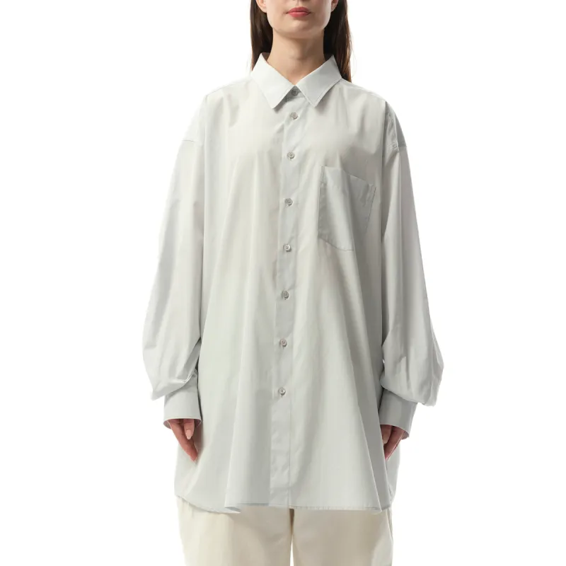 Long-sleeved Shirt in Light Blue sold by MARAIS
