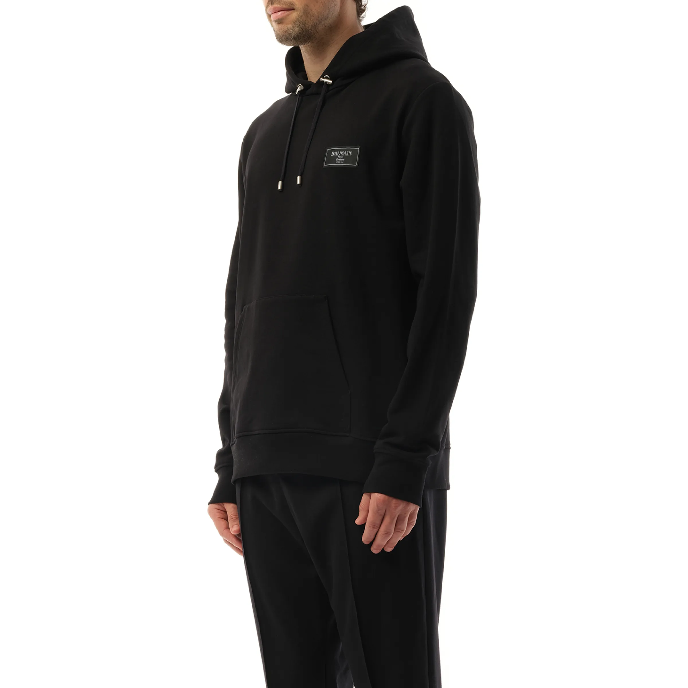 Couture Label Hoodie in Black sold by MARAIS product image thumbnail 5