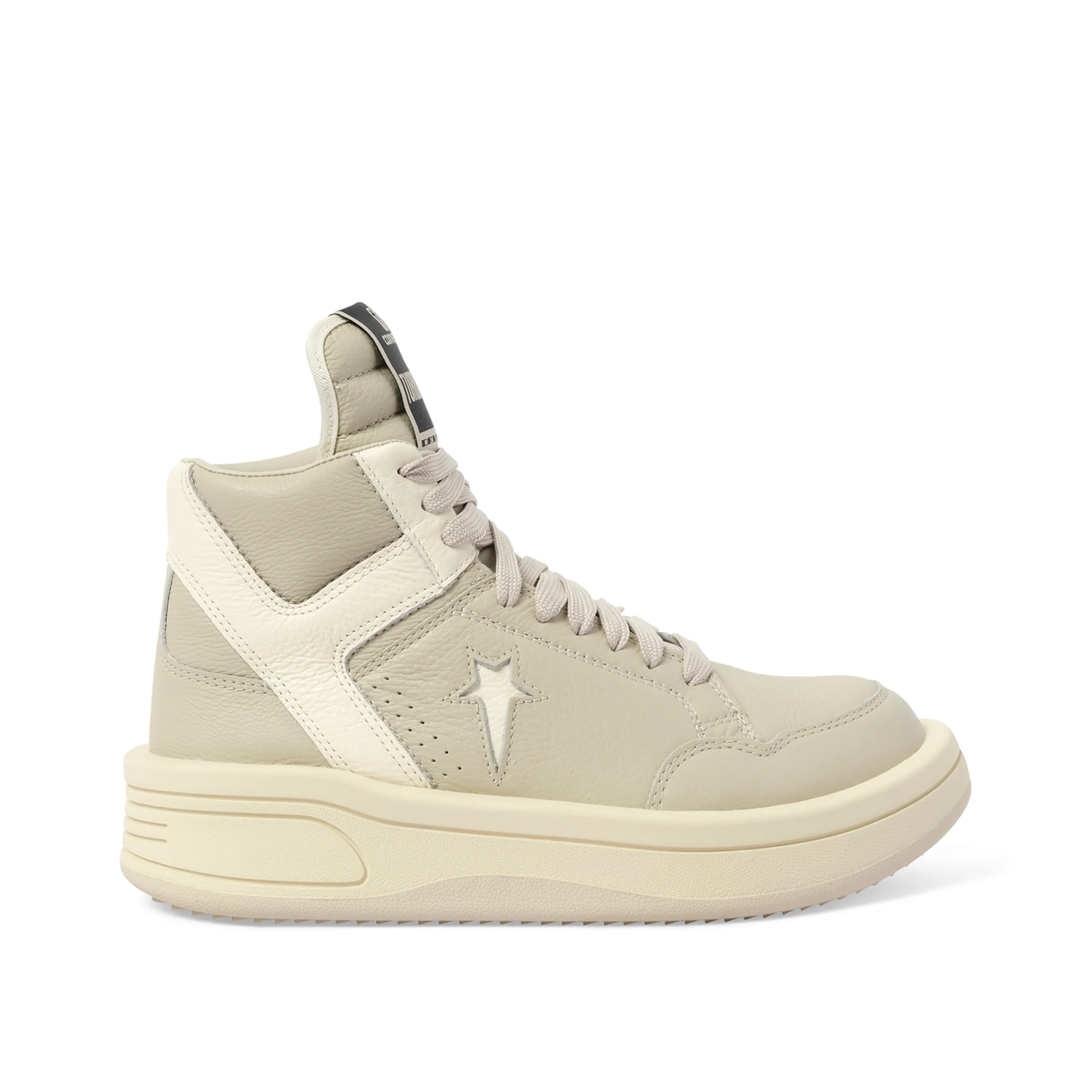 DRKSHDW x Converse TURBOWPN in Oyster/White sold by MARAIS