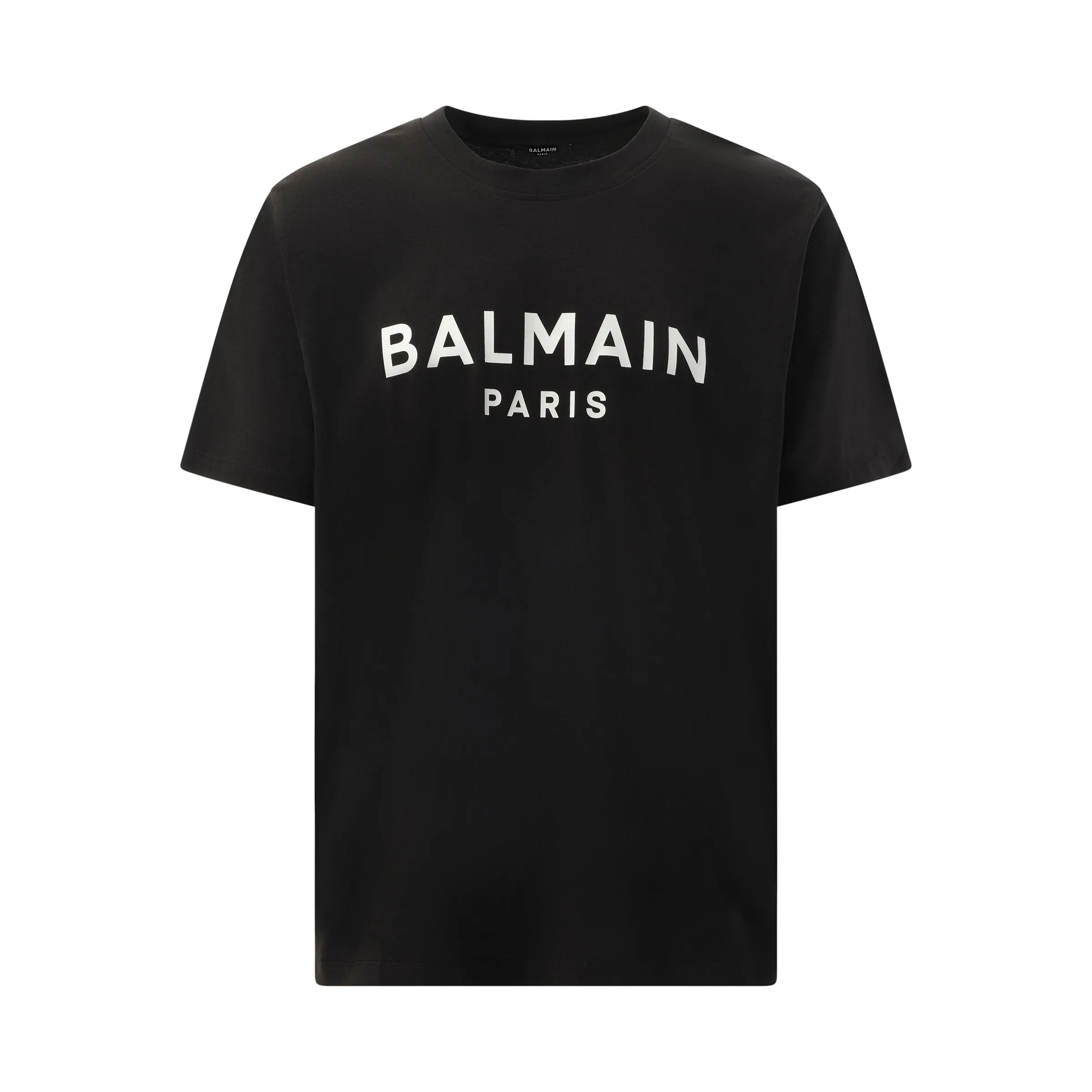 Balmain Print Reg Fit T-Shirt in Black/White sold by MARAIS product image thumbnail 2