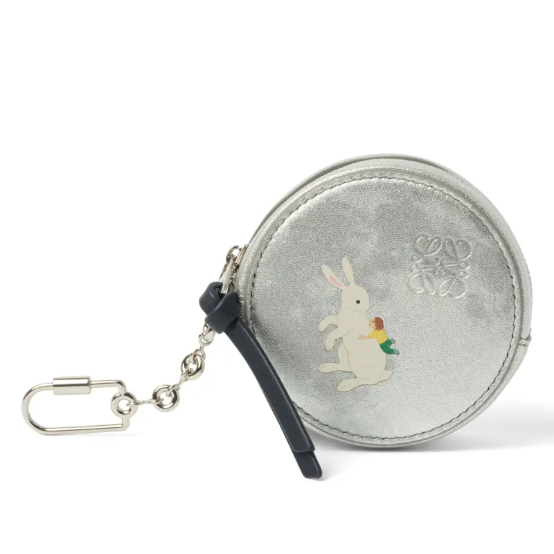 Bunnies Cookie Coincase in Silver made by Loewe