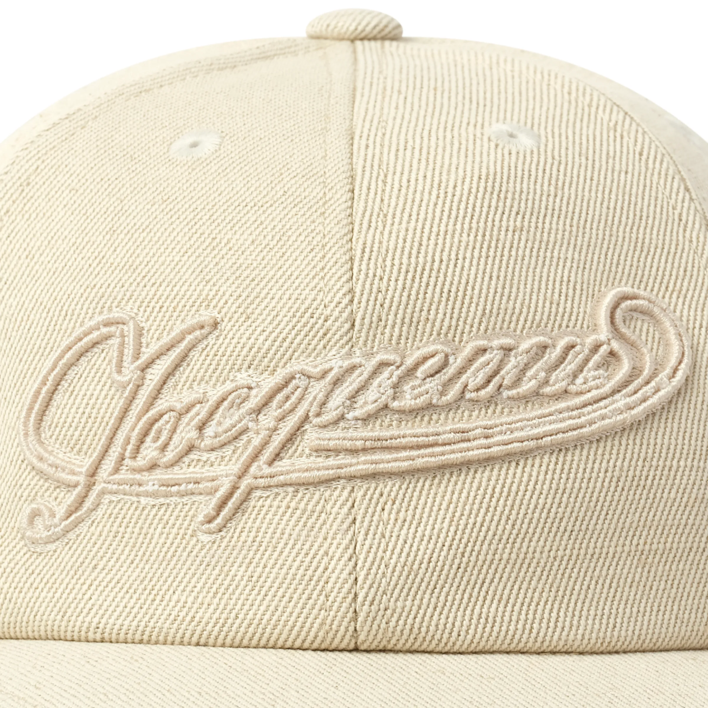 La Casquette Baseball Cap in Off White sold by MARAIS product image thumbnail 3