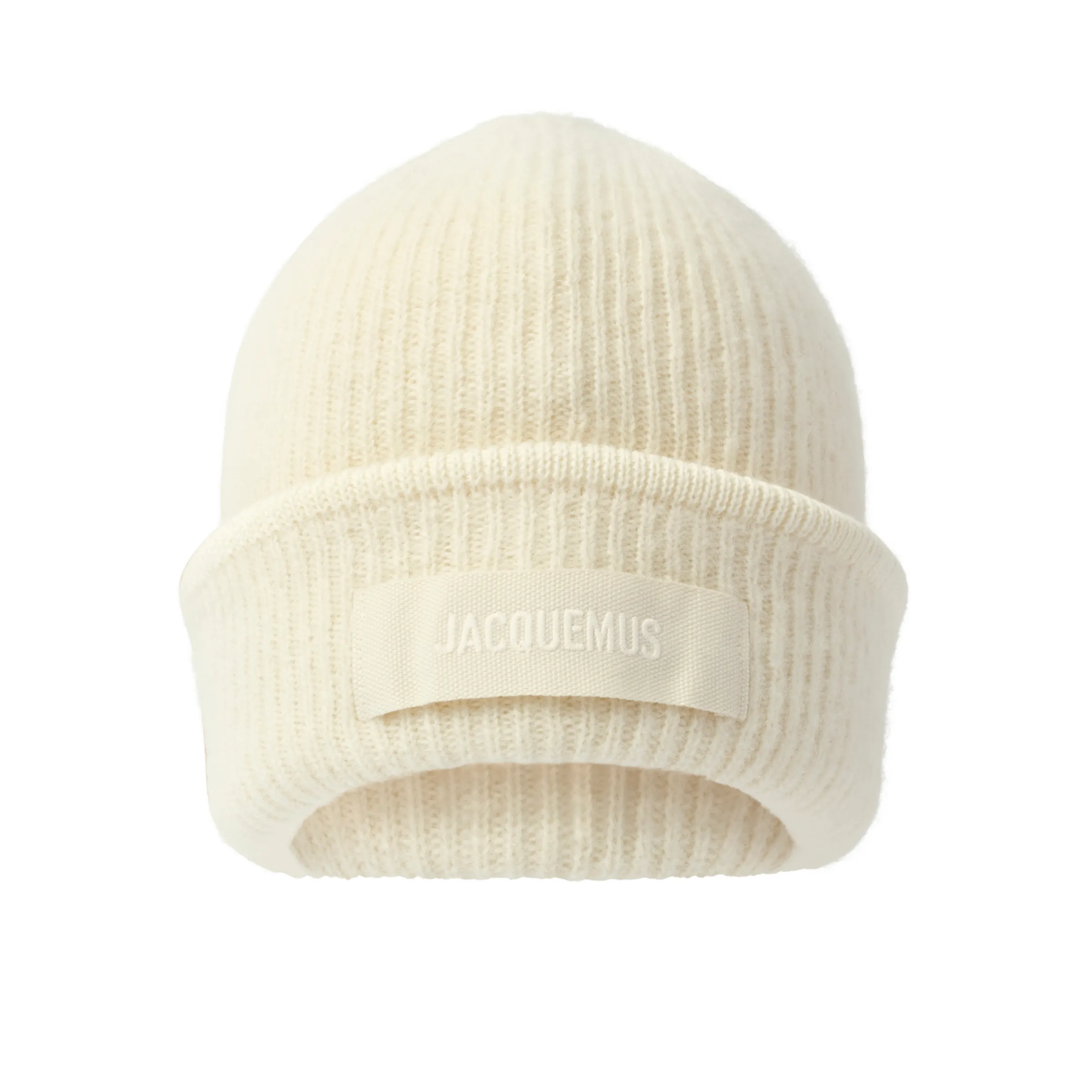 Gros Grain Beanie in Off White sold by MARAIS