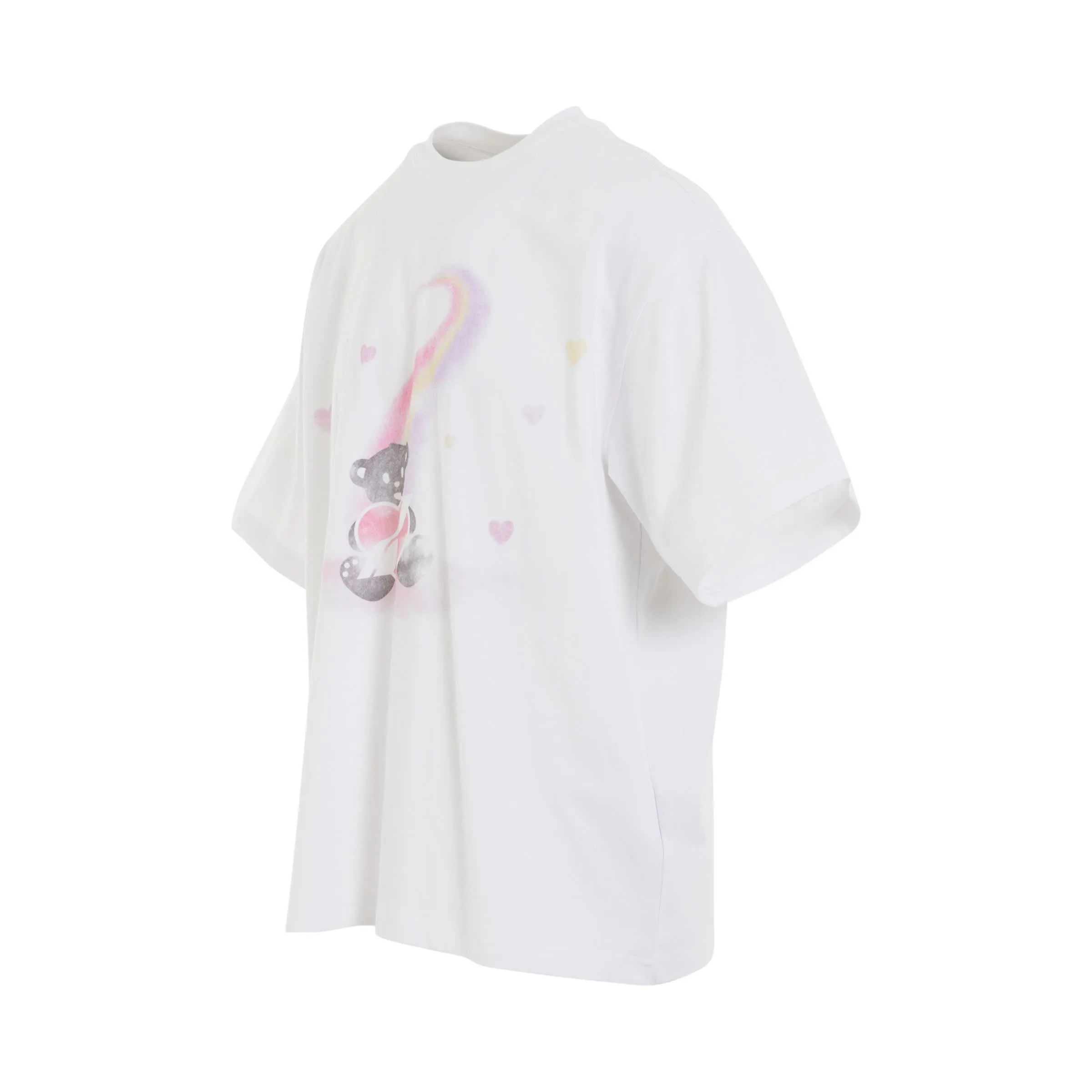 Teddy Bear Print T-Shirt in White sold by MARAIS product image thumbnail 2