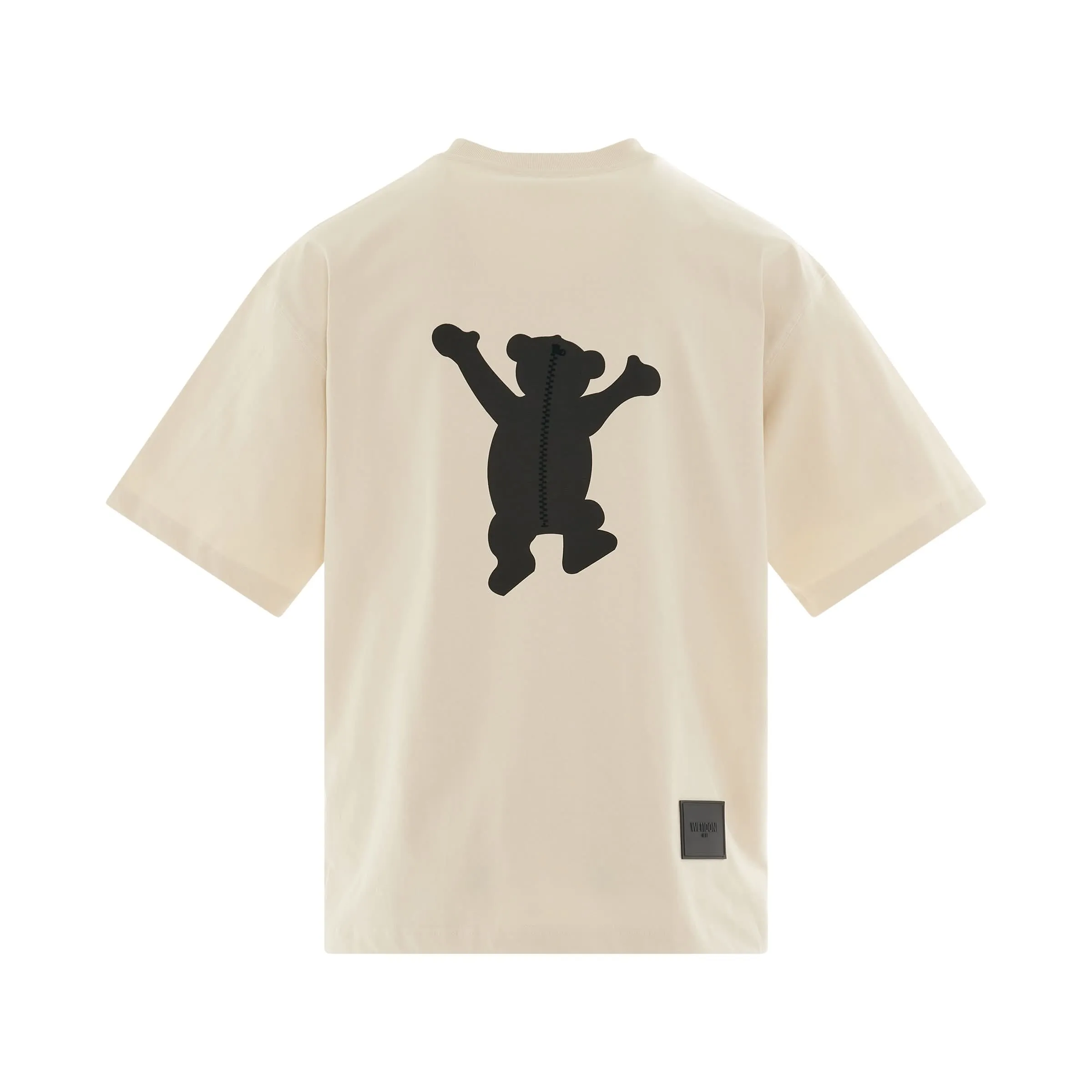 Logo Teddy T-Shirt in Ivory sold by MARAIS product image thumbnail 4
