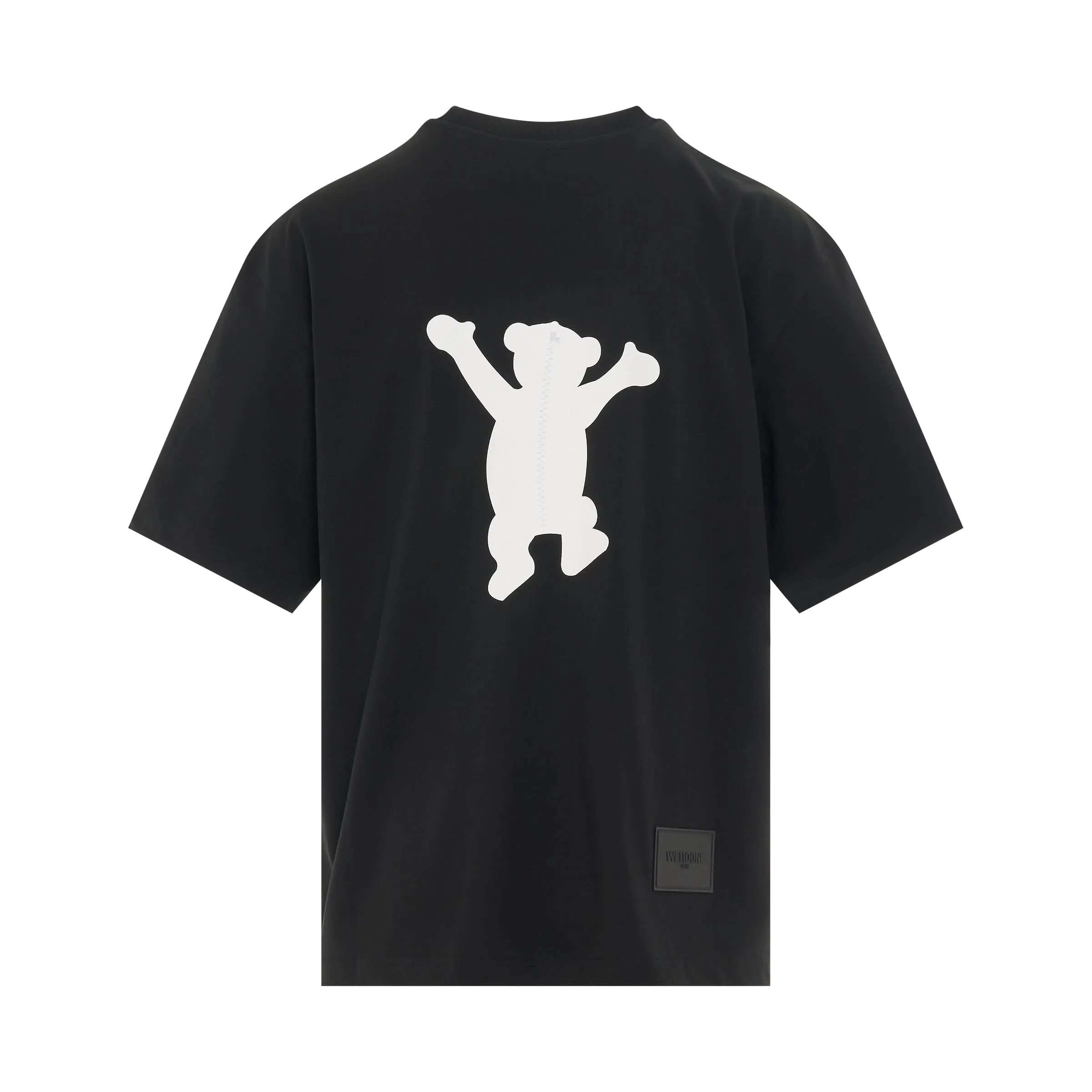 Logo Teddy T-Shirt in Black sold by MARAIS product image thumbnail 4