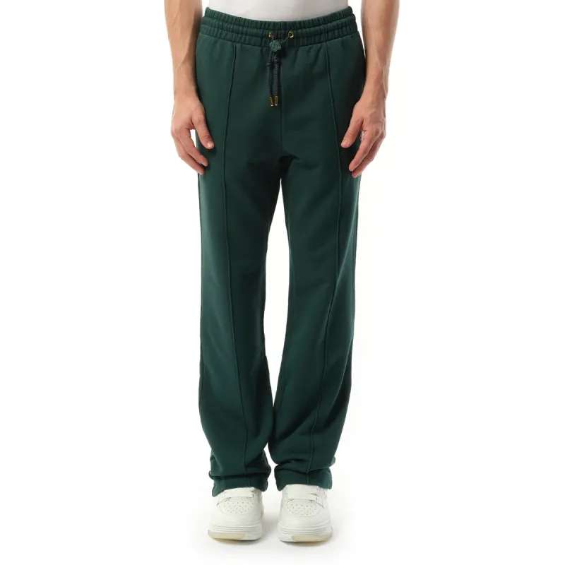 Embroidered CC Patch Jogger in Green sold by MARAIS