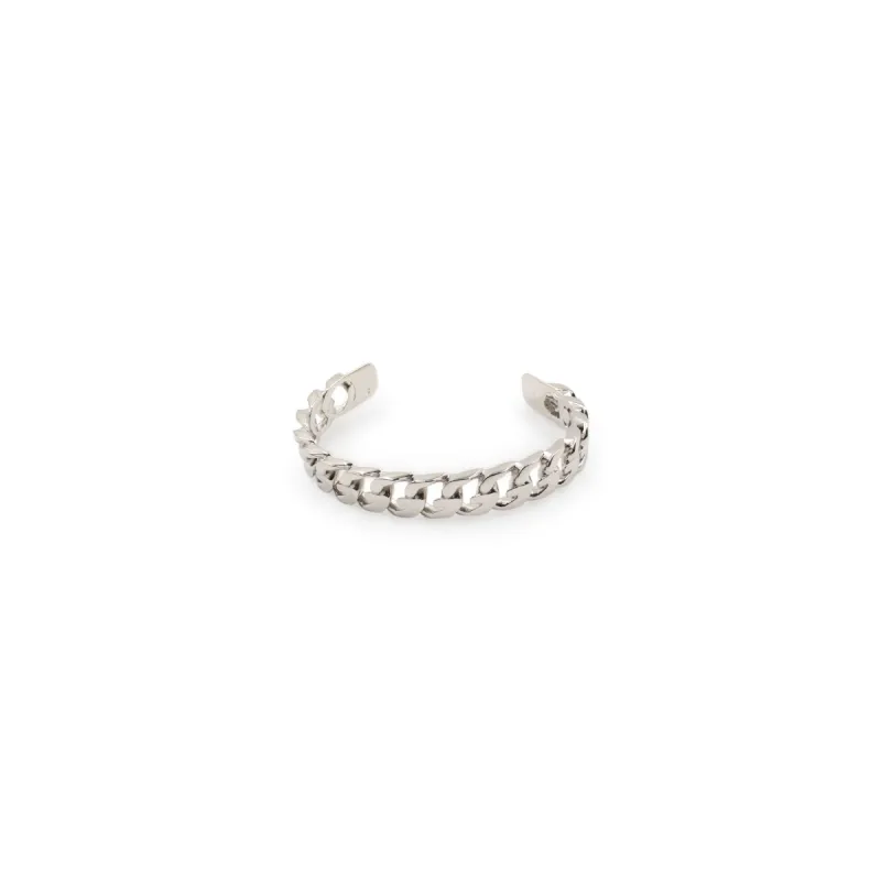 Givenchy G Chain Silver Small Bangle Bracelet sold by MARAIS