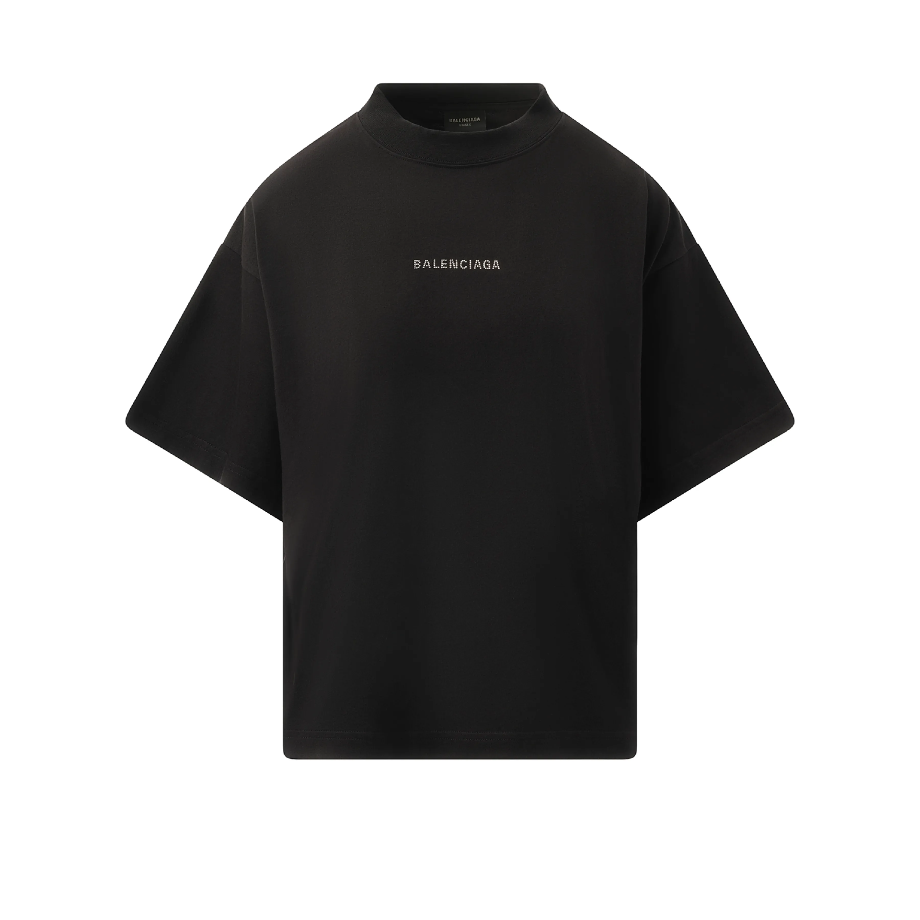 Paris Strass Cropped T-Shirt in Black sold by MARAIS product image thumbnail 2