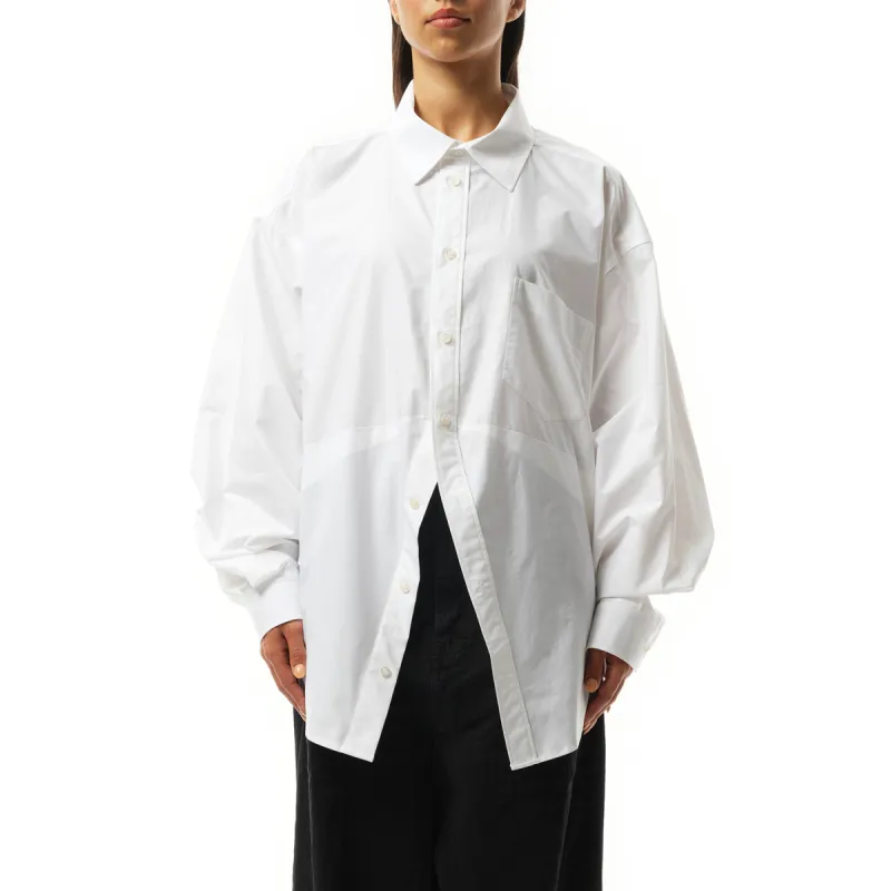 Swing Shirt in White sold by MARAIS