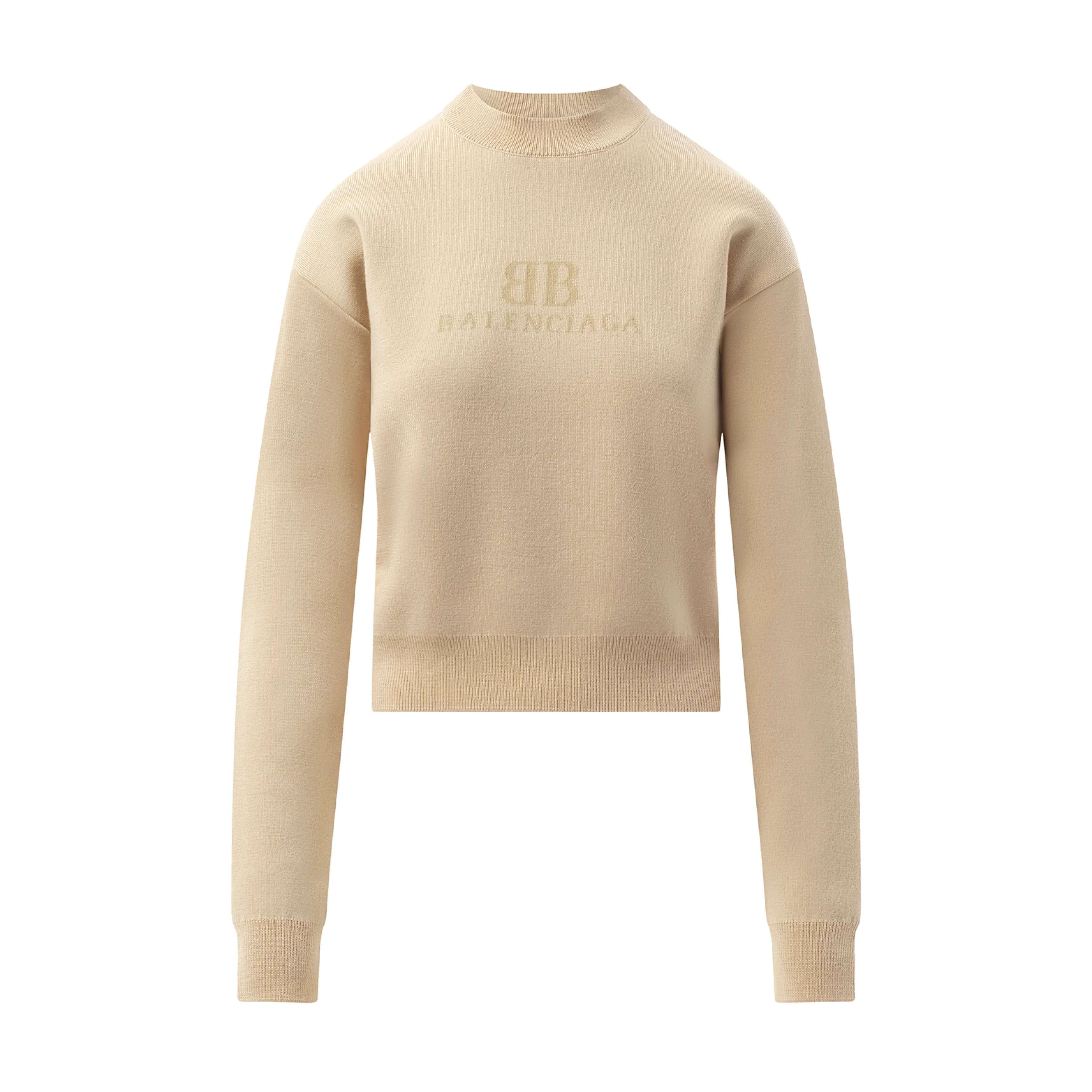 Cropped Sweater in Beige sold by MARAIS product image thumbnail 2