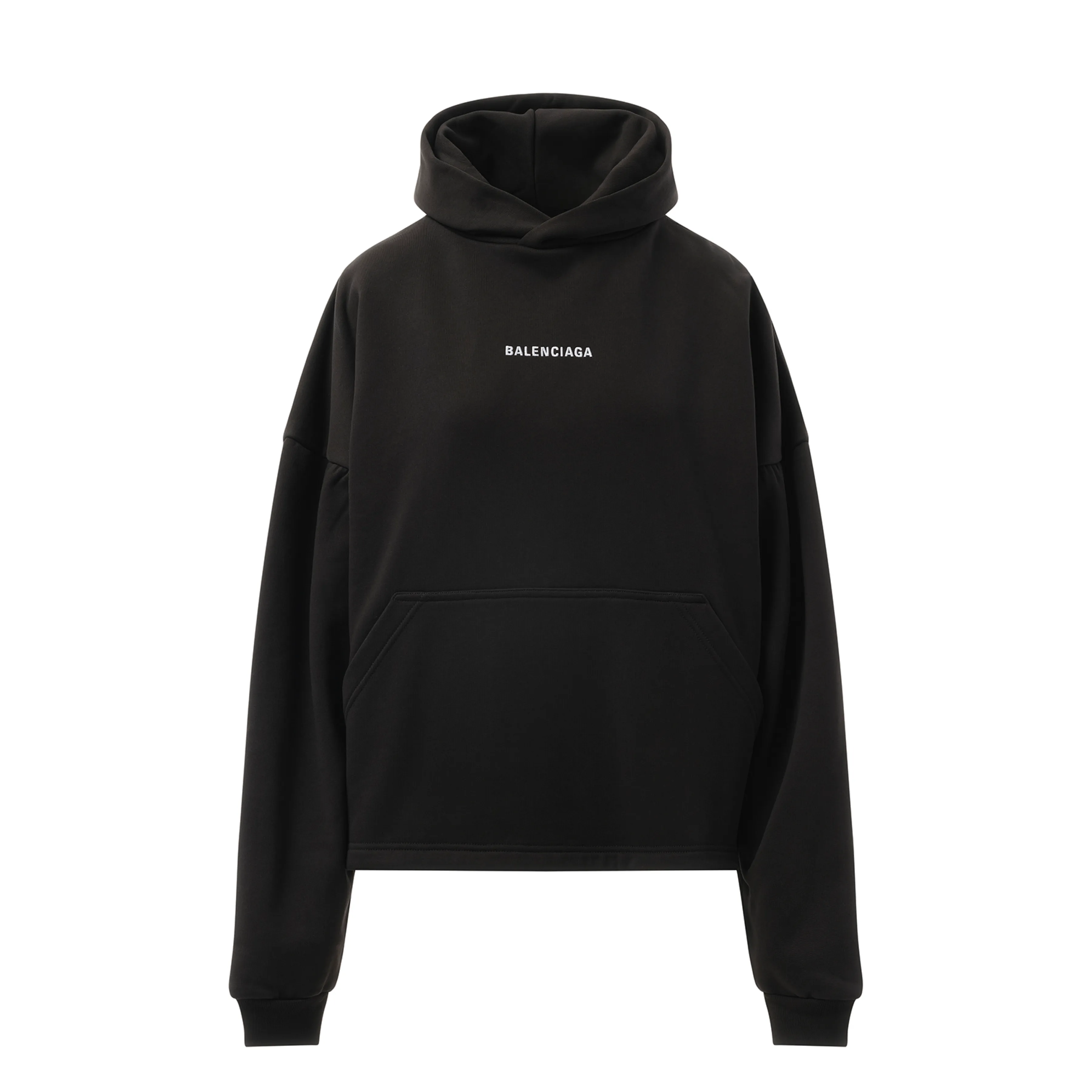 Logo Embroidered Hoodie in Black/White sold by MARAIS product image thumbnail 2