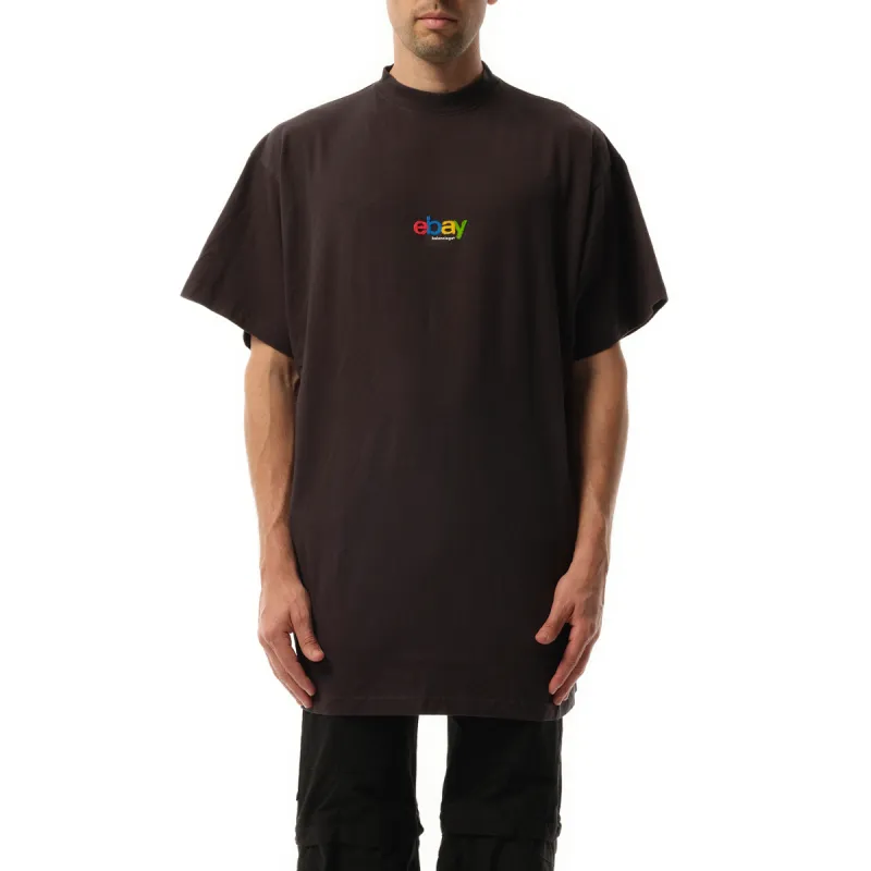 Ebay Oversized T-Shirt in Washed Black made by Balenciaga
