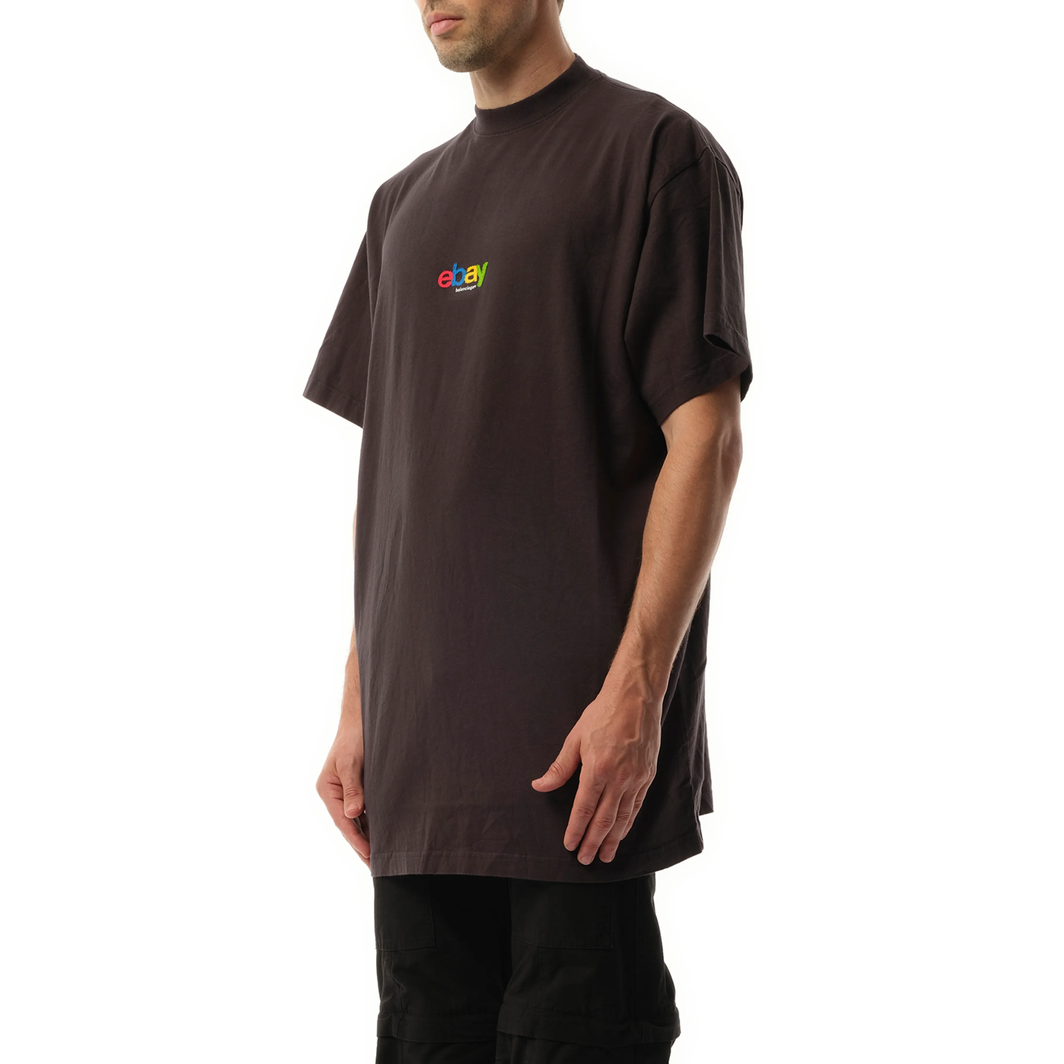 Ebay Oversized T-Shirt in Washed Black sold by MARAIS product image thumbnail 5