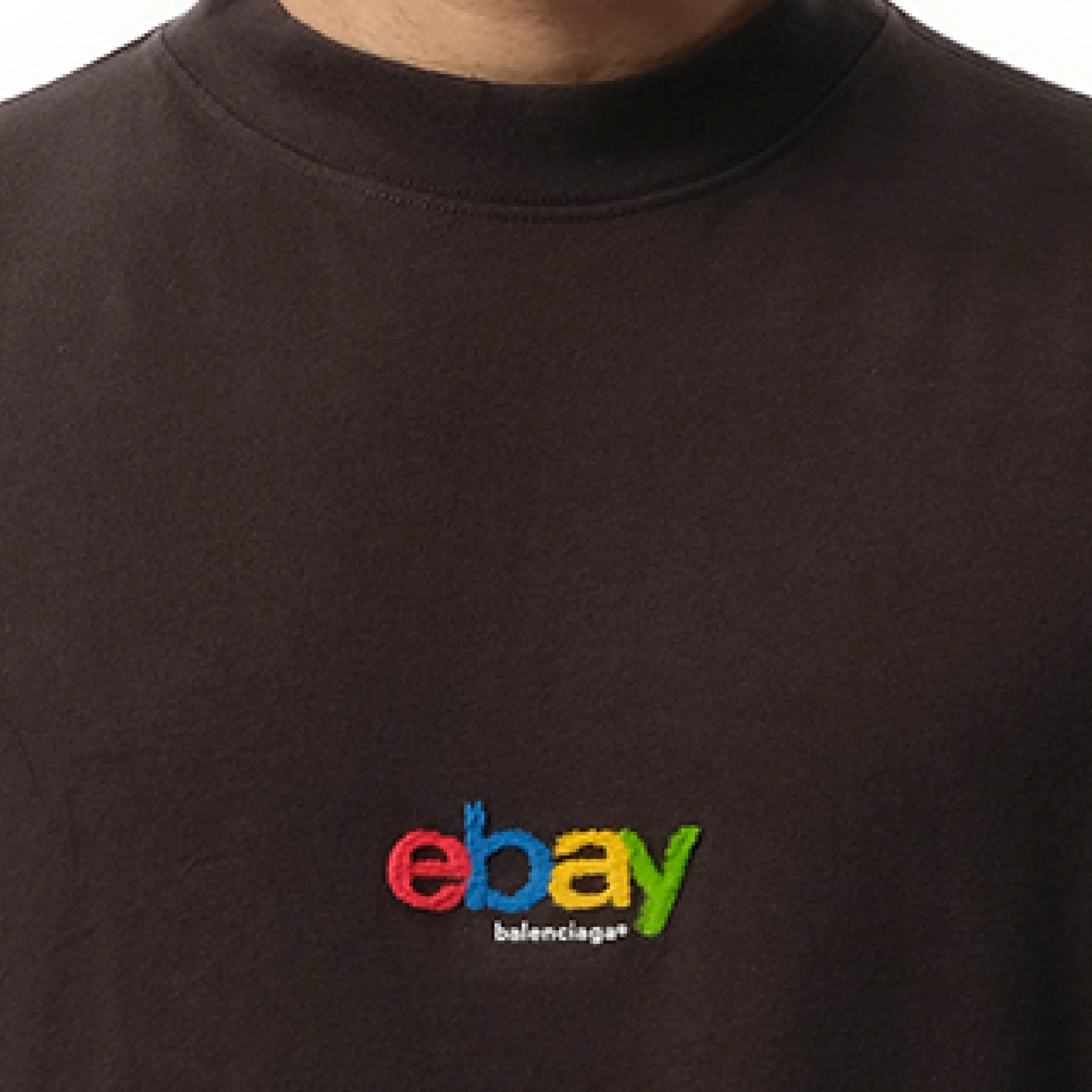 Ebay Oversized T-Shirt in Washed Black sold by MARAIS product image thumbnail 3