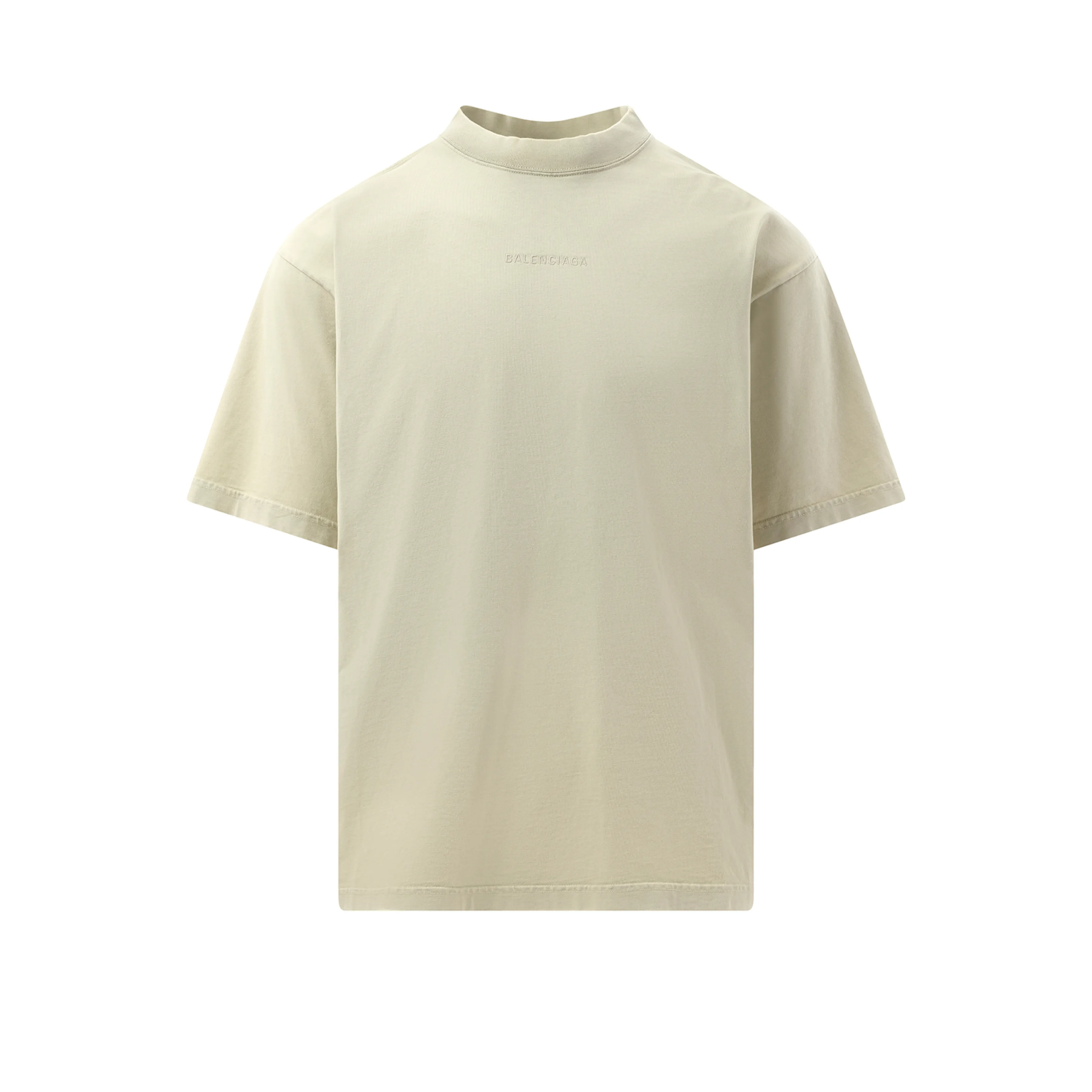 Back Embroidered Medium Fit T-Shirt in Cement Grey sold by MARAIS product image thumbnail 2