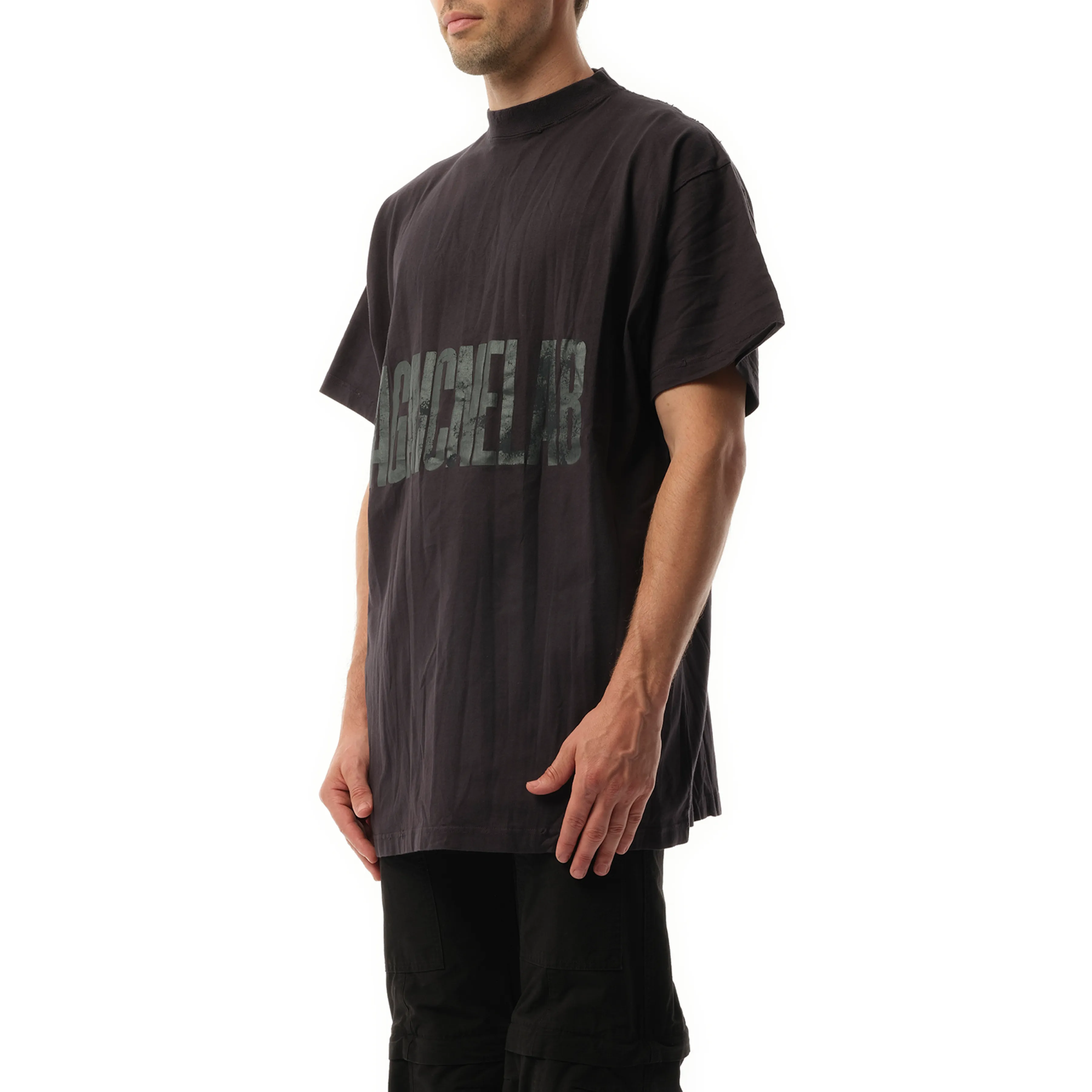AGAICNELAB Oversized T-Shirt in Washed Black/Anthracite sold by MARAIS product image thumbnail 5