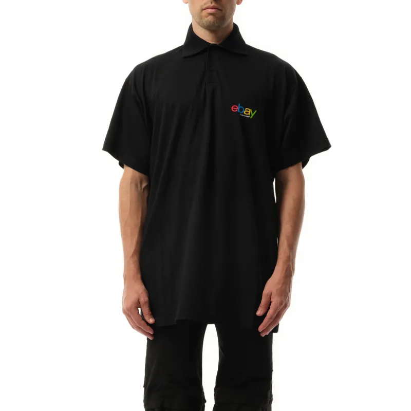 Ebay Polo in Black made by Balenciaga