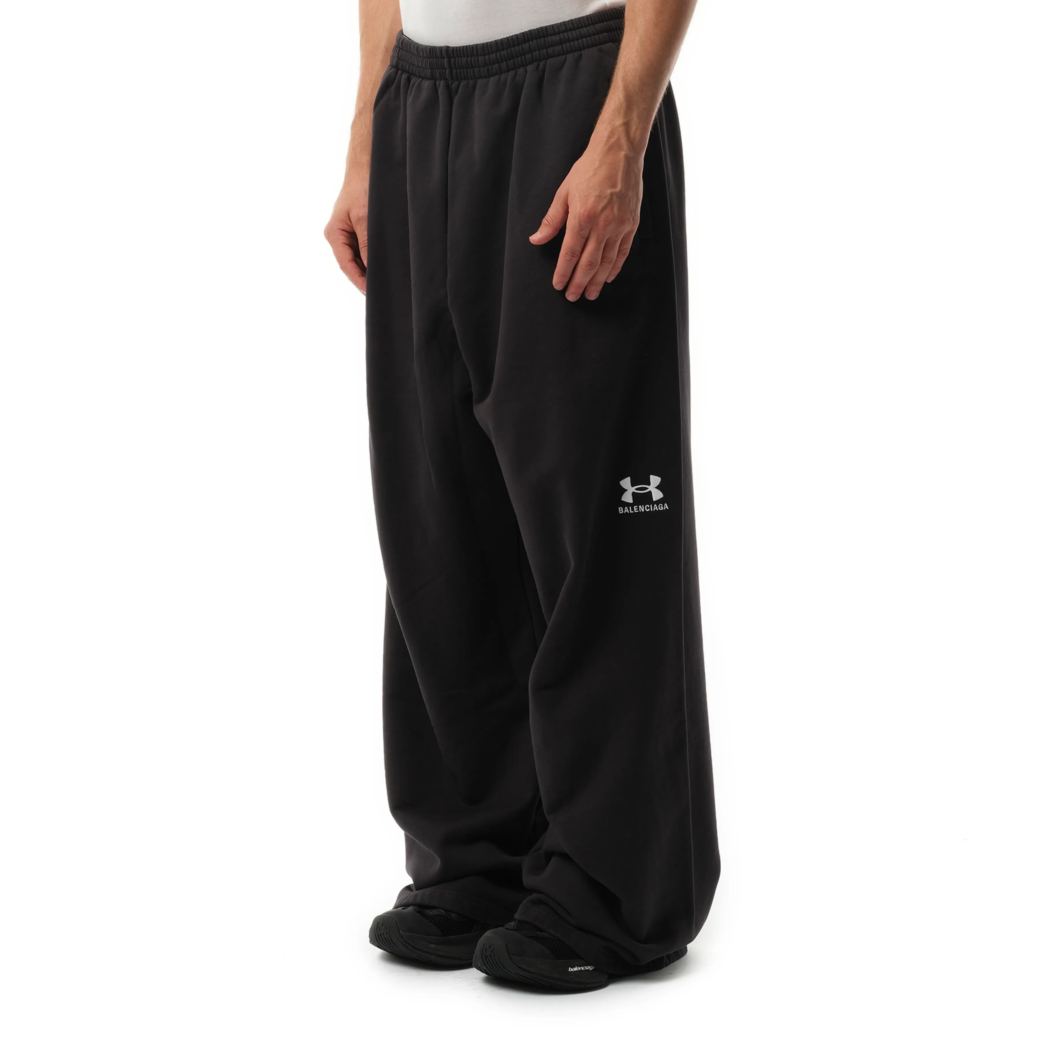 Under Armour Baggy Sweatpants in Washed Black/White sold by MARAIS product image thumbnail 5