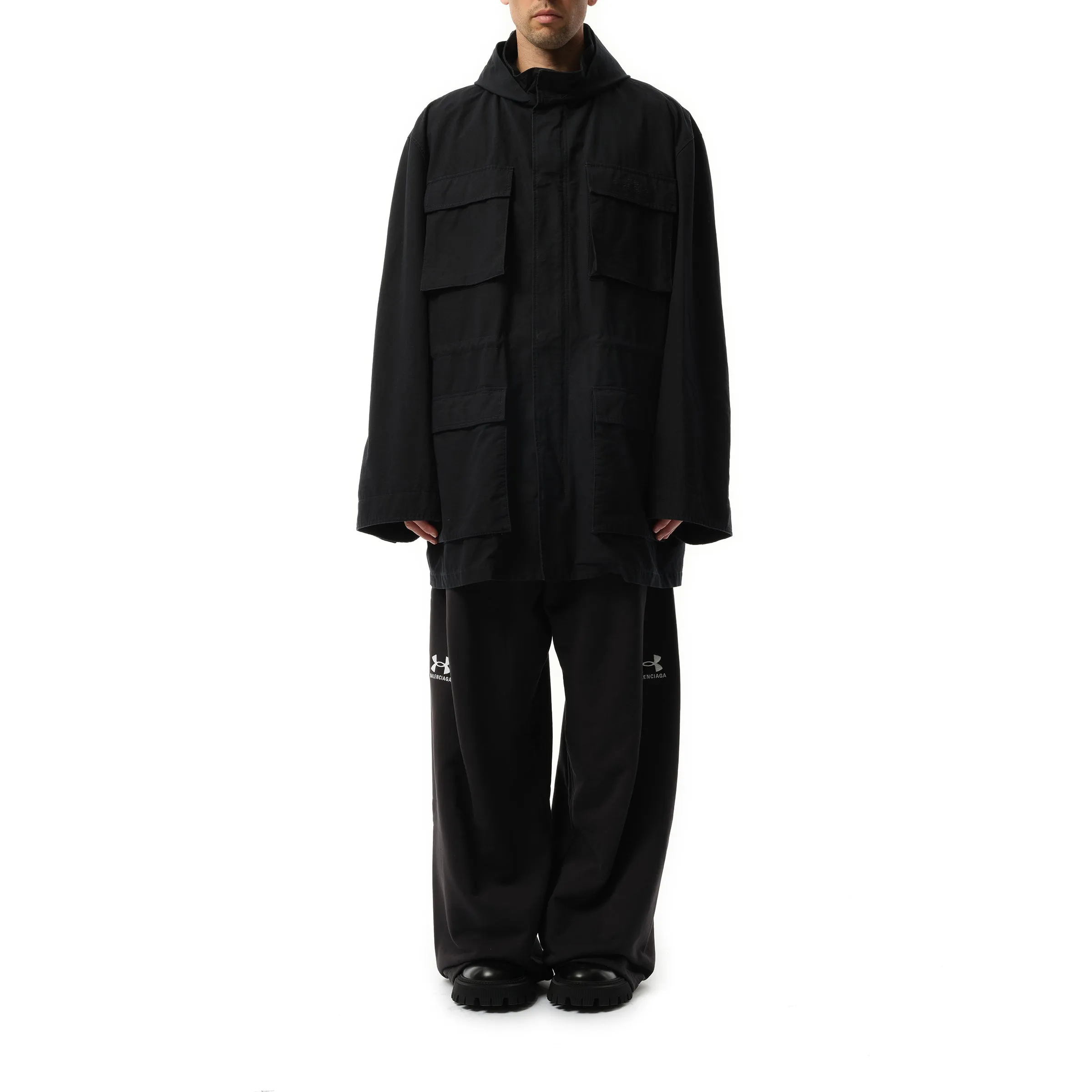Uniform Parka in Ink sold by MARAIS product image thumbnail 4