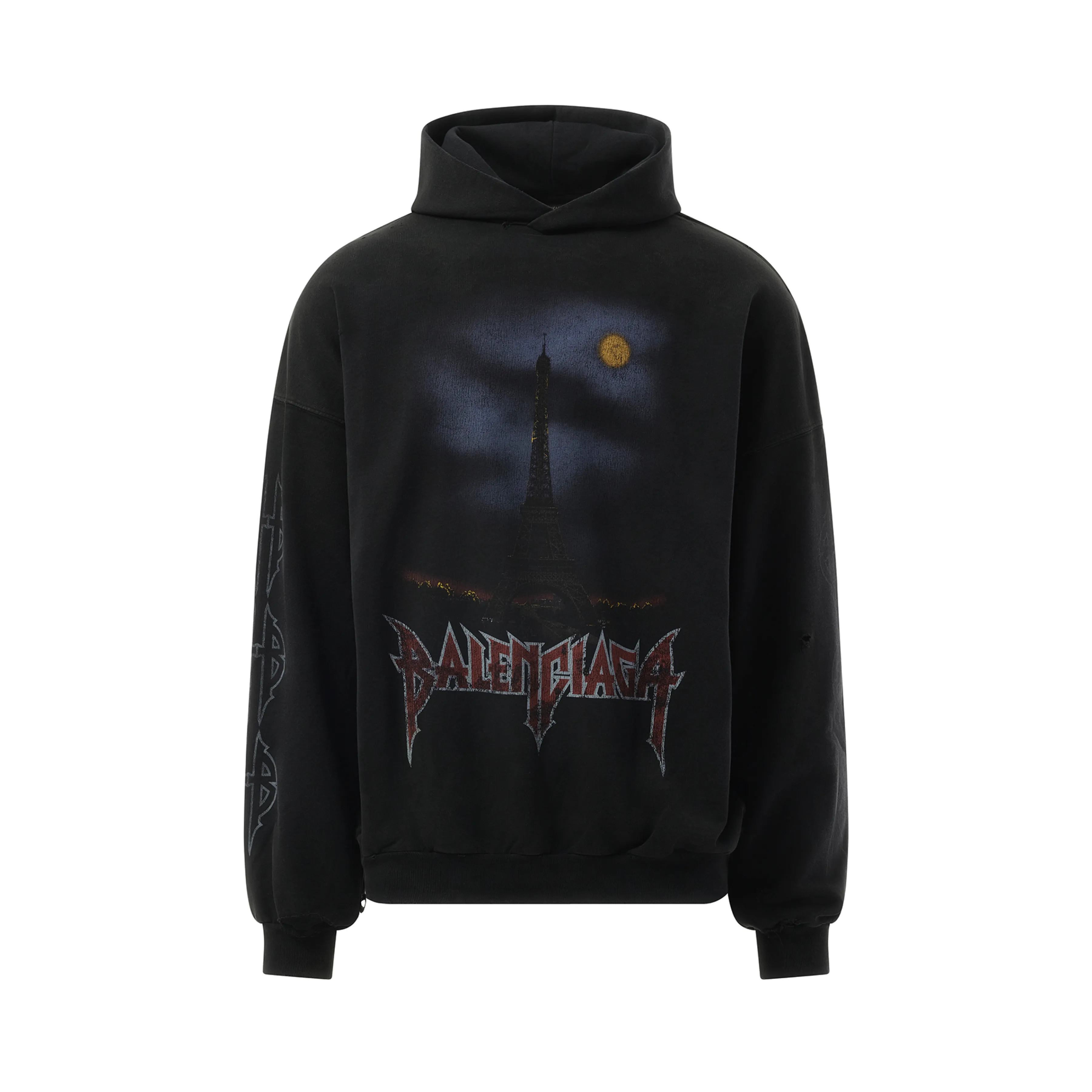 Paris Moon Hoodie in Washed Black sold by MARAIS product image thumbnail 2