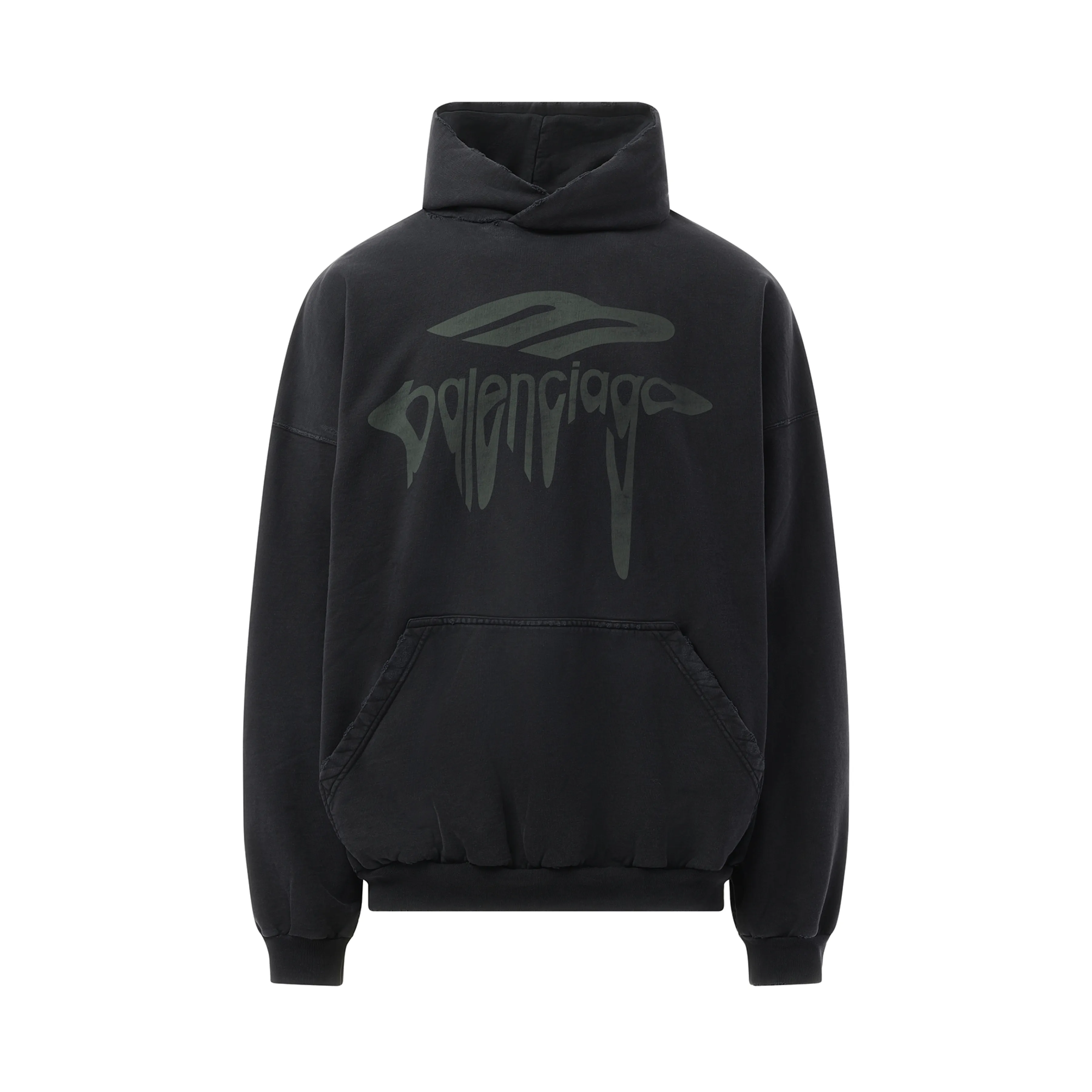 Liquified 3B Large Fit Hoodie in Washed Black sold by MARAIS product image thumbnail 2